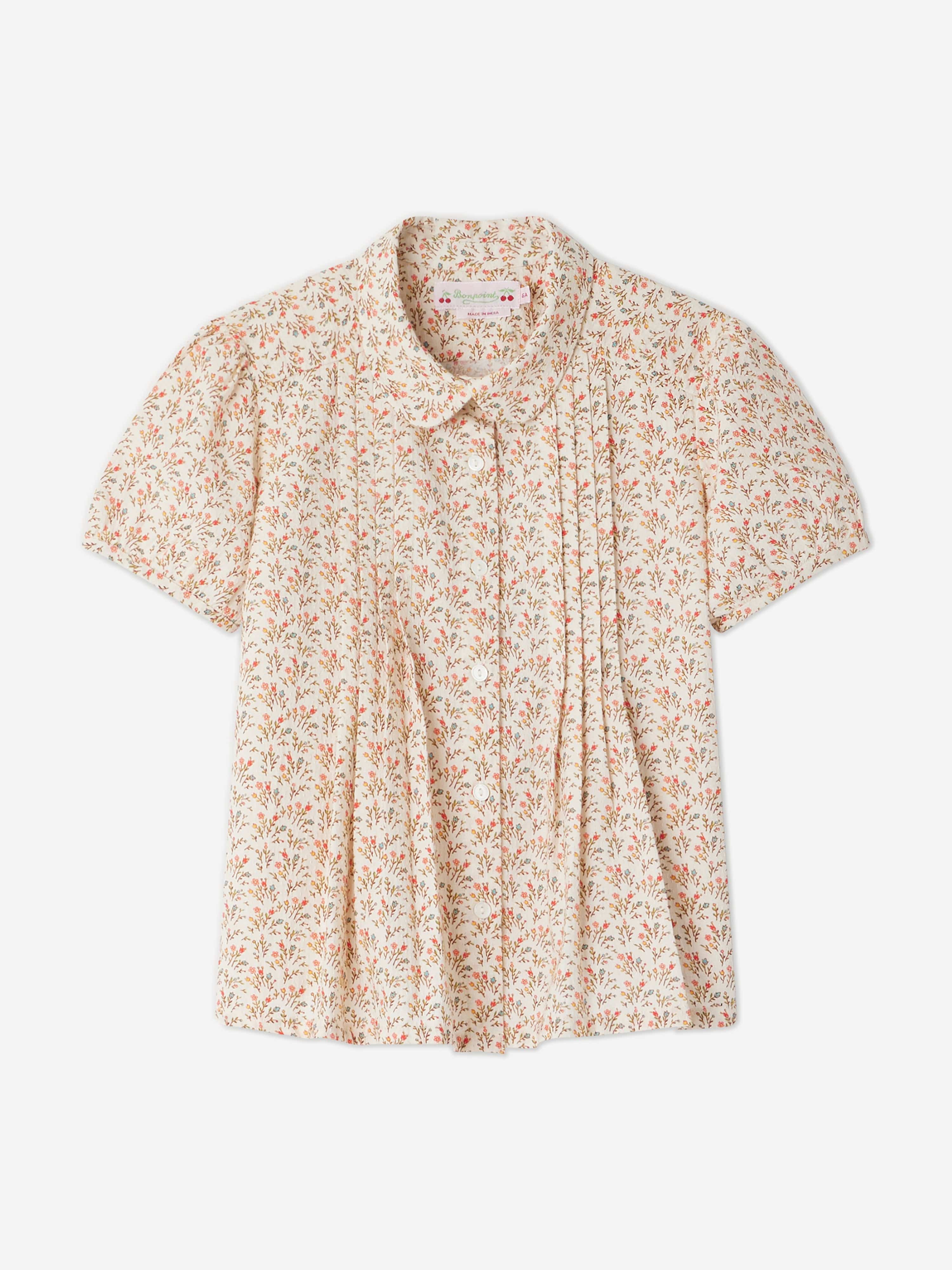 Bonpoint Baby Girls Naomie Blouse in Red