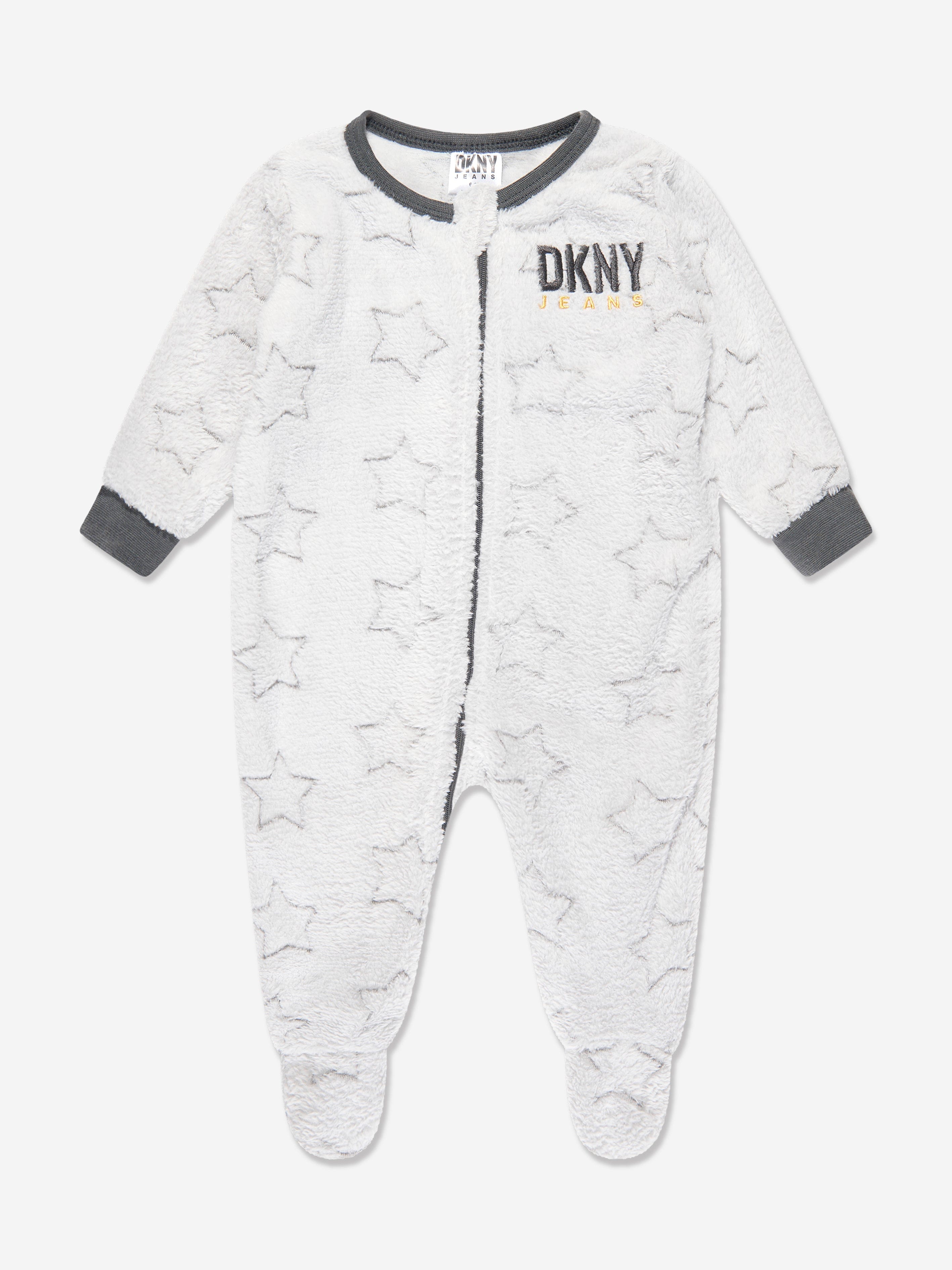 Baby Boys Fleece Onesie In Grey Childsplay Clothing