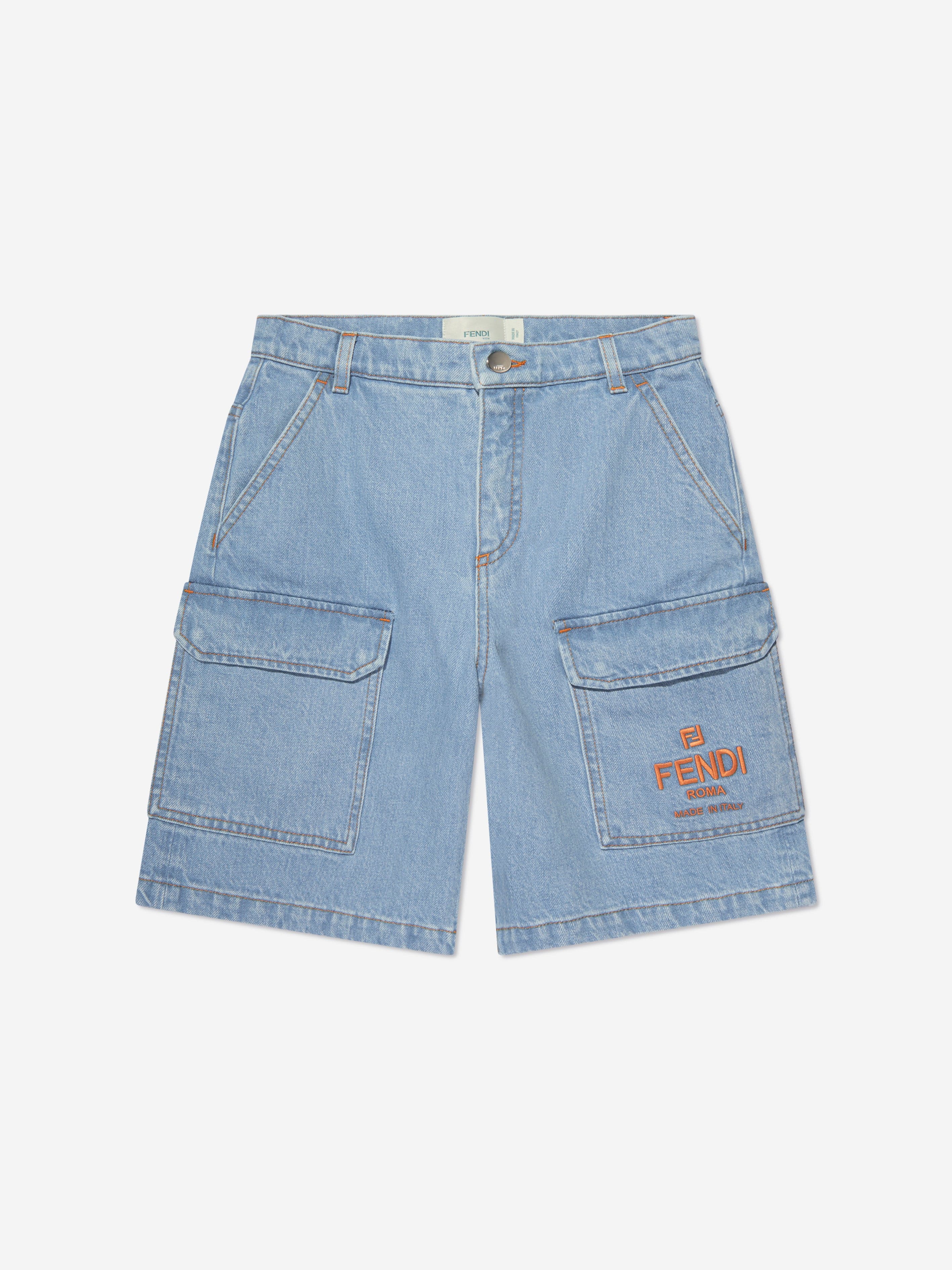 Fendi Kids Denim Shorts main image 0