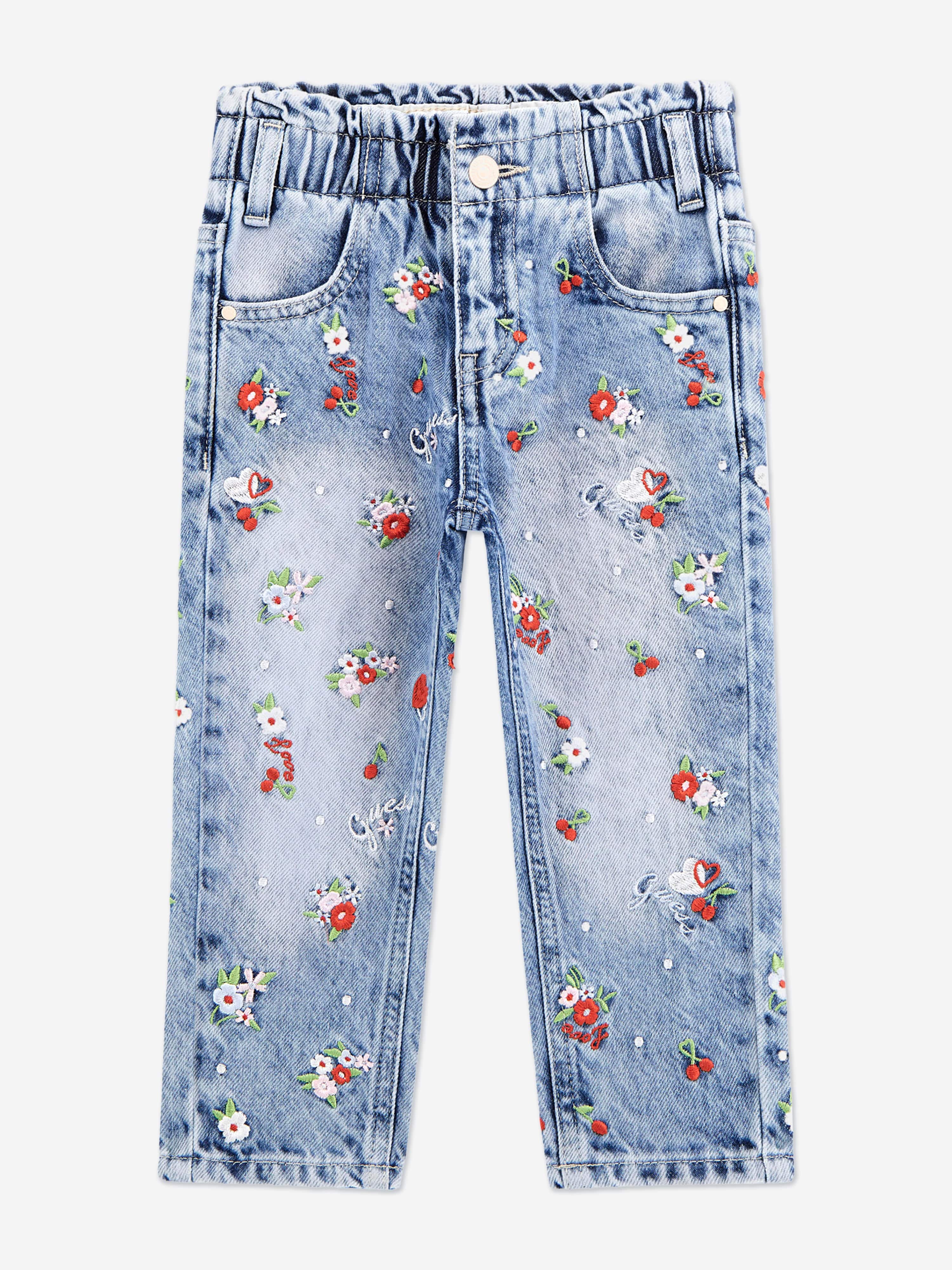 Girls Jeans - Floral - GJ03 main image 0