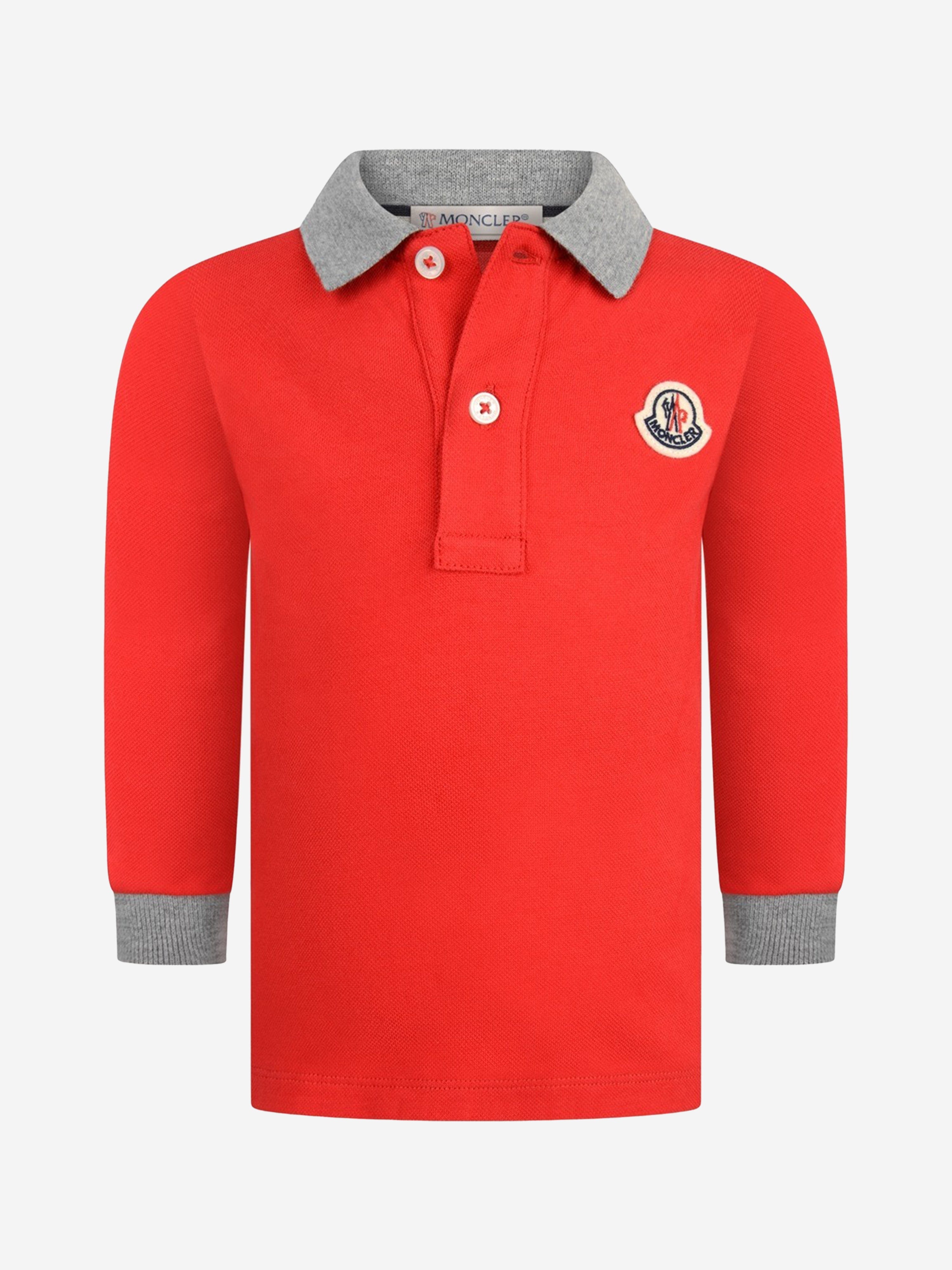 Baby Boys & Grey Polo Top Childsplay Clothing