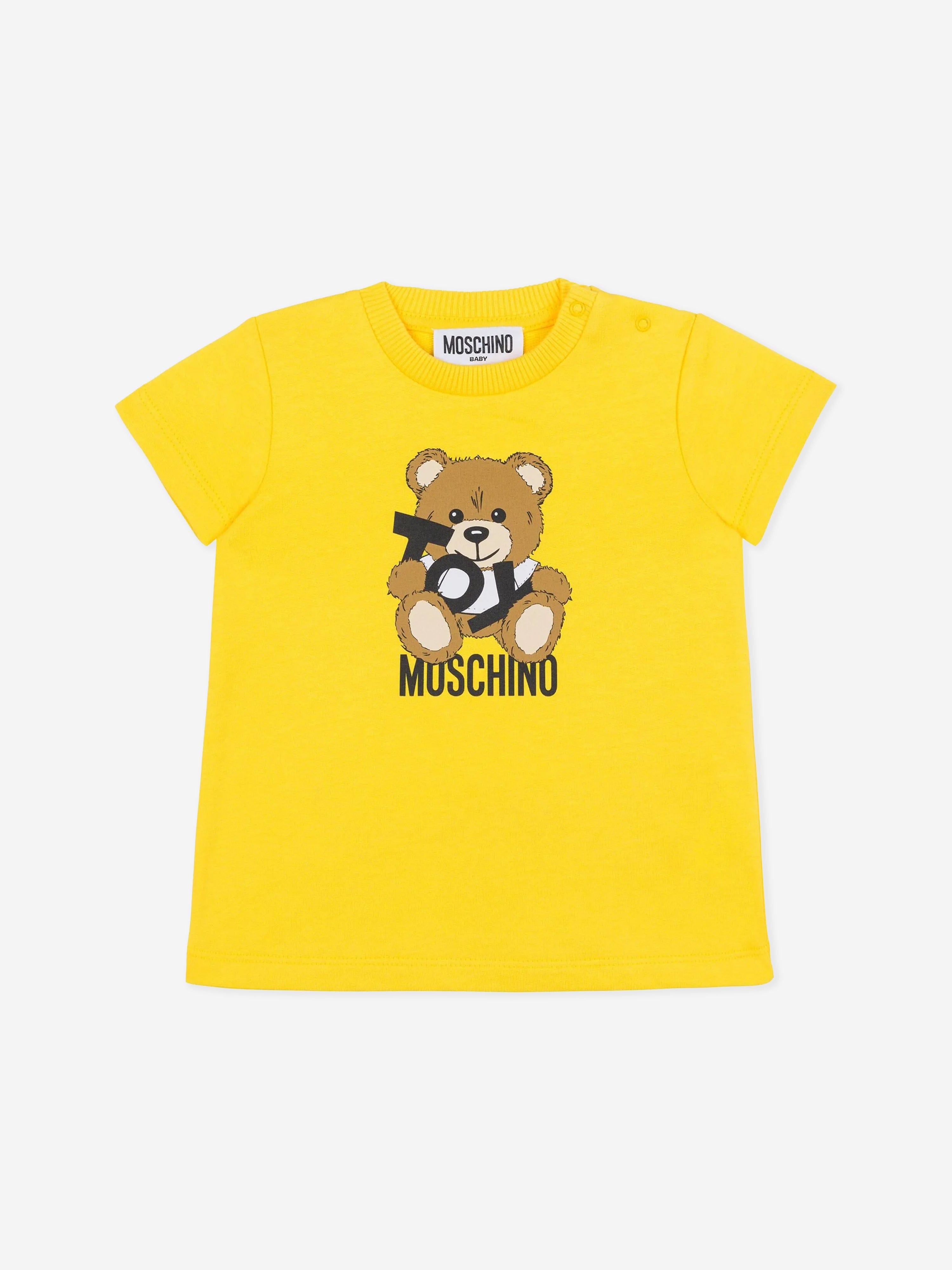 Premium Winnie Style Yellow Teddy Bear with Dress – Soft Plush Toy for Kids