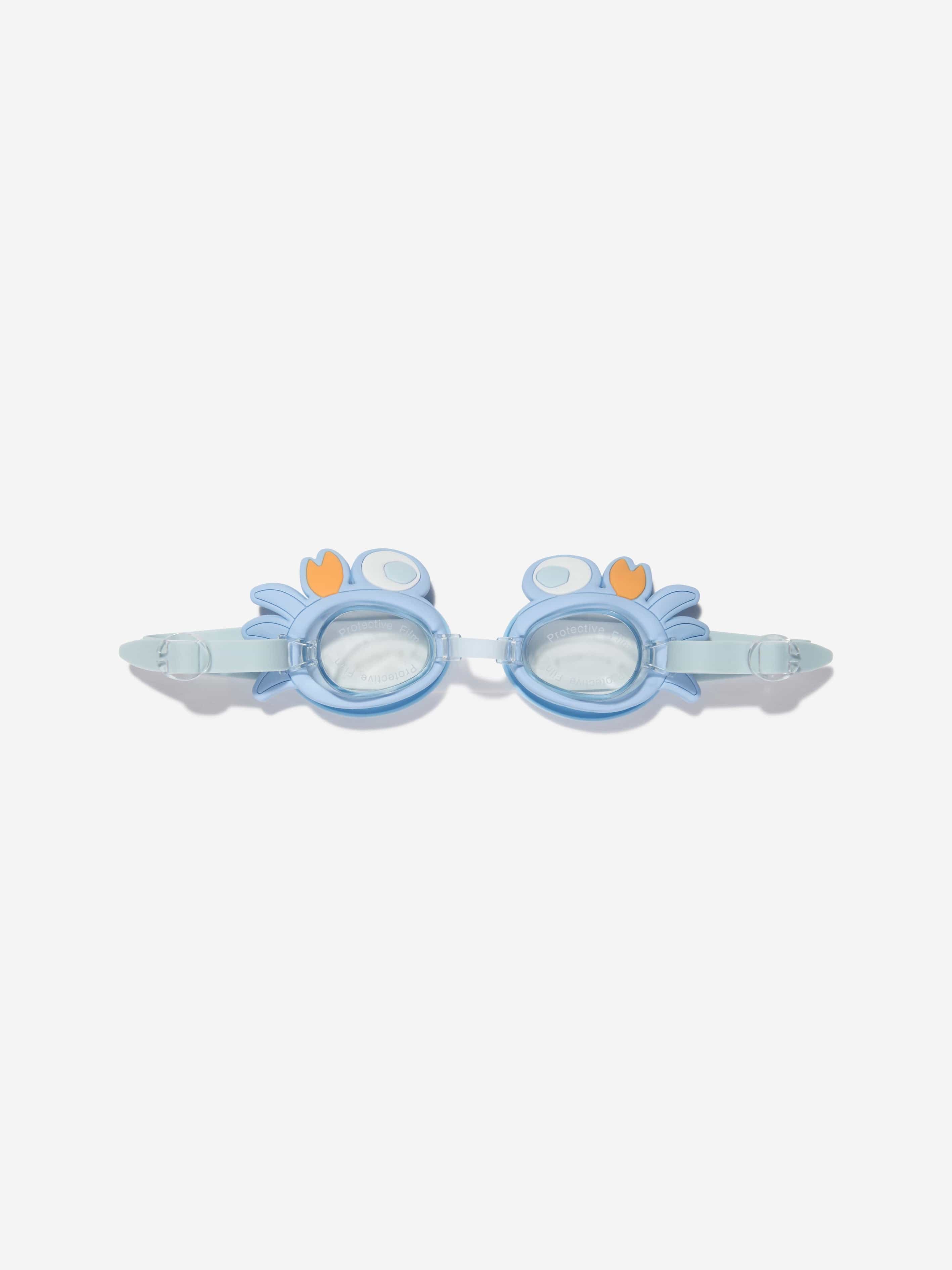 SUNNYLIFE Kids Swim Goggles Shred Turtle Aqua