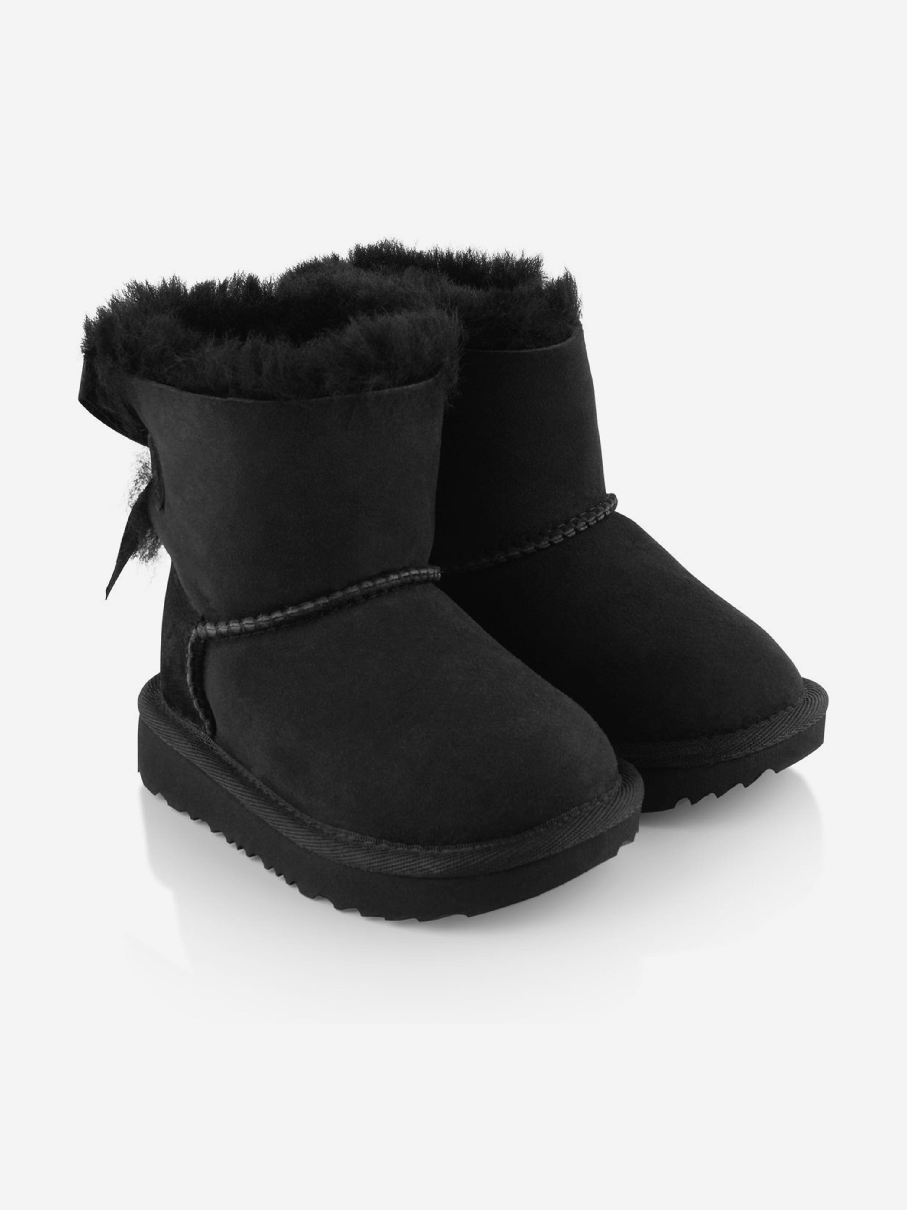 Ugg Bailey Bow Girls Boots In Black main image 1