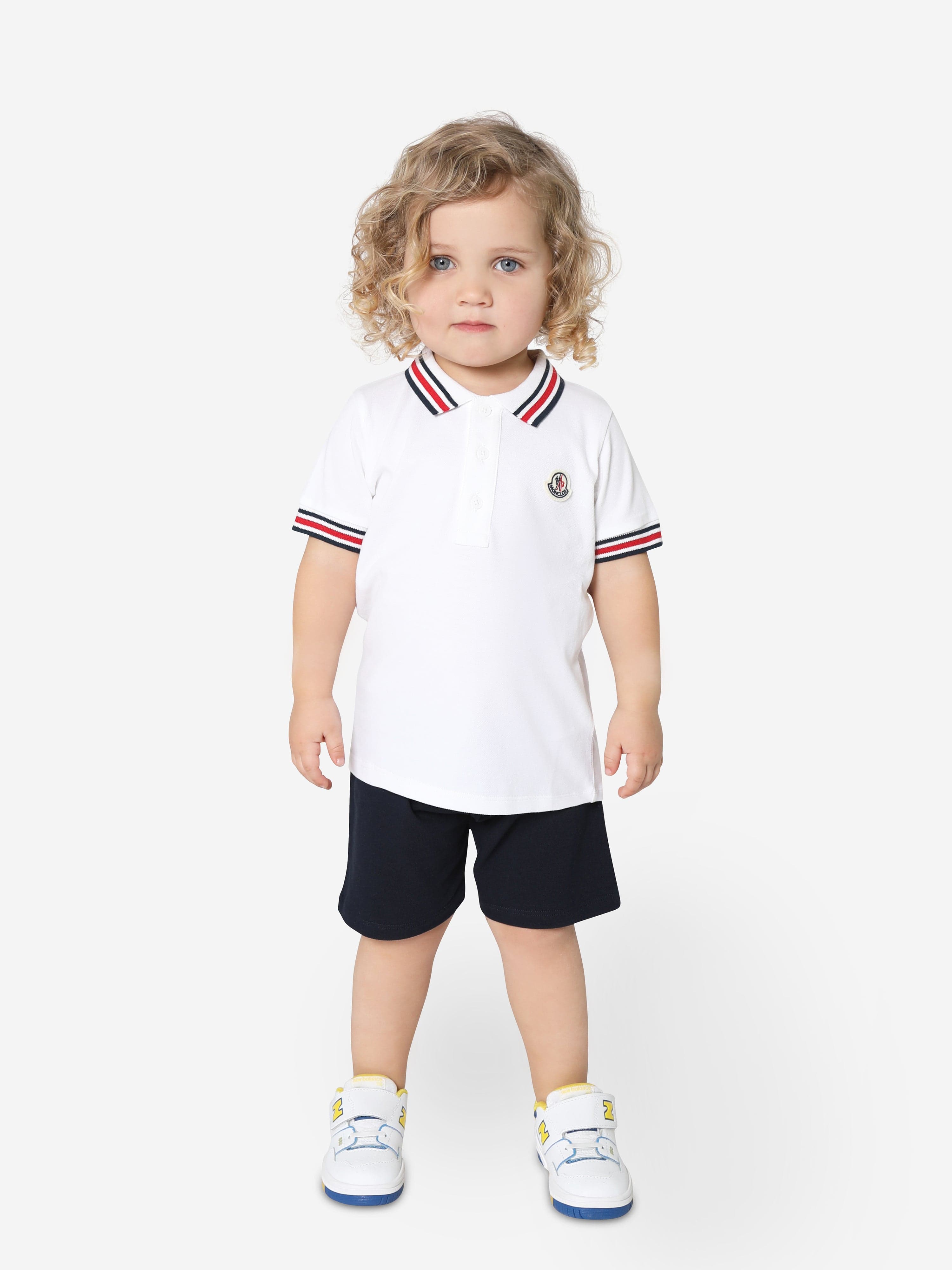 Baby Boys Polo Shirt And Shorts Set in Navy Childsplay Clothing