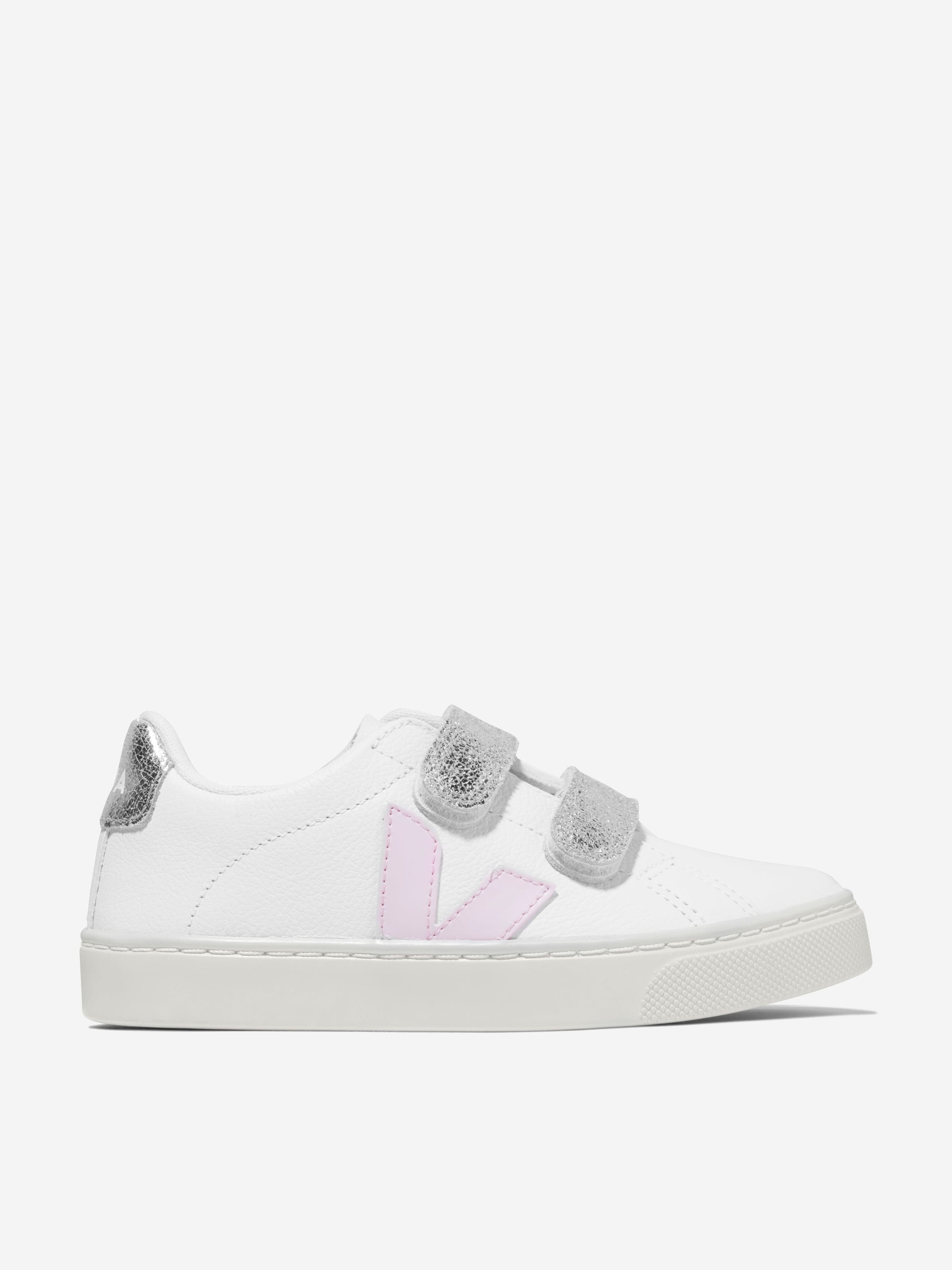 Small Esplar Chromefree Leather Extra-White Petale