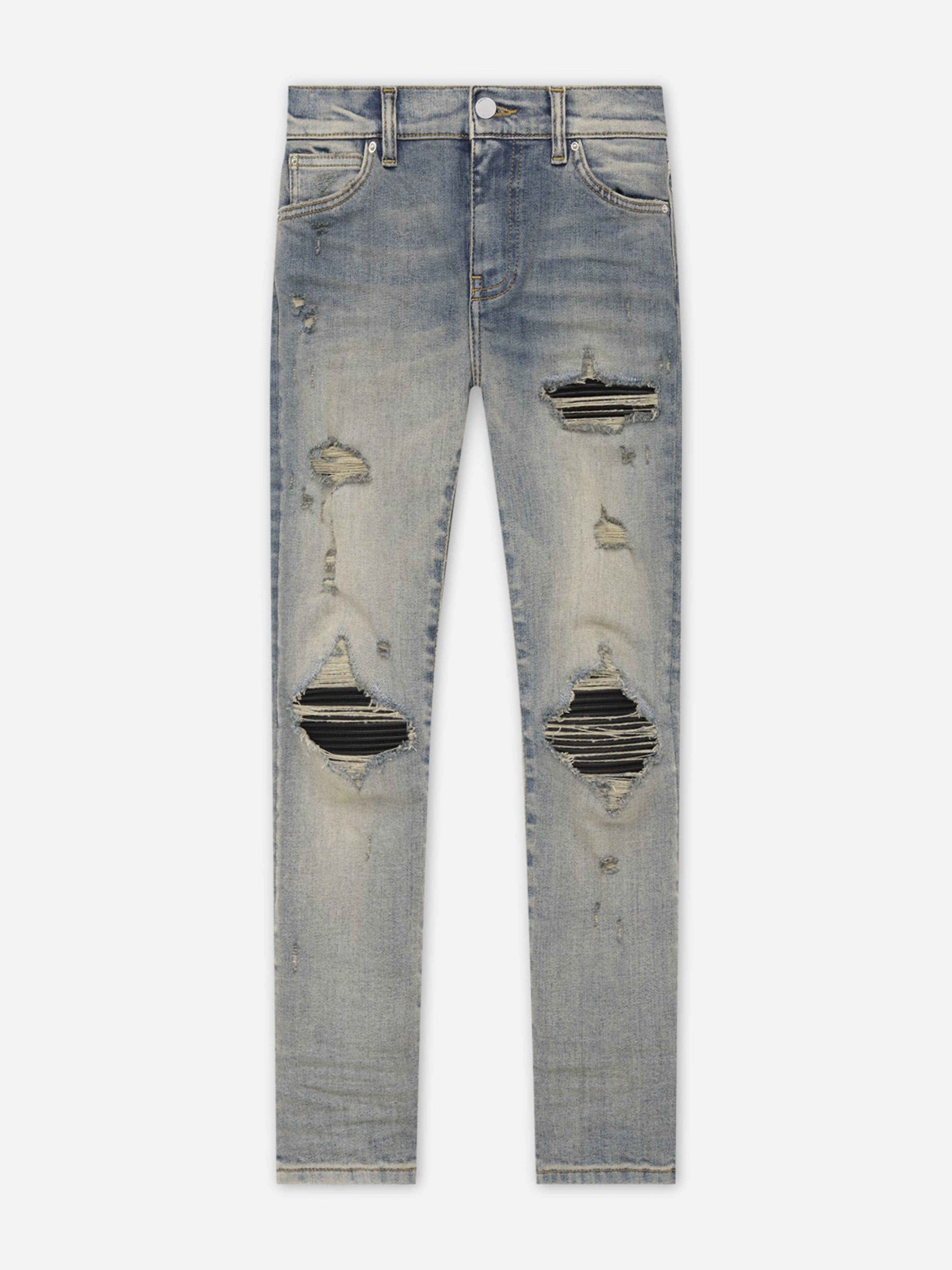 Amiri Amiri Kids MX1 Jeans in Blue Childsplay Clothing