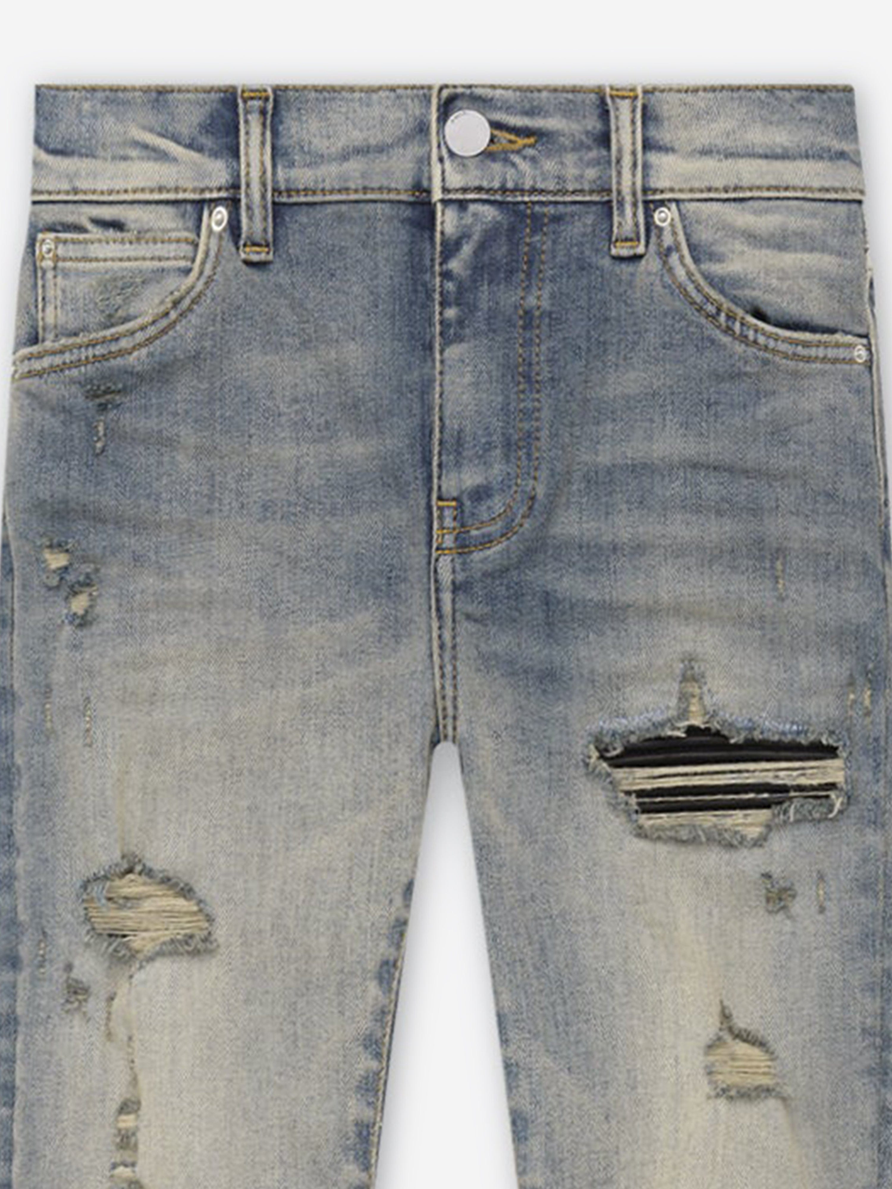 Amiri Amiri Kids MX1 Jeans in Blue Childsplay Clothing