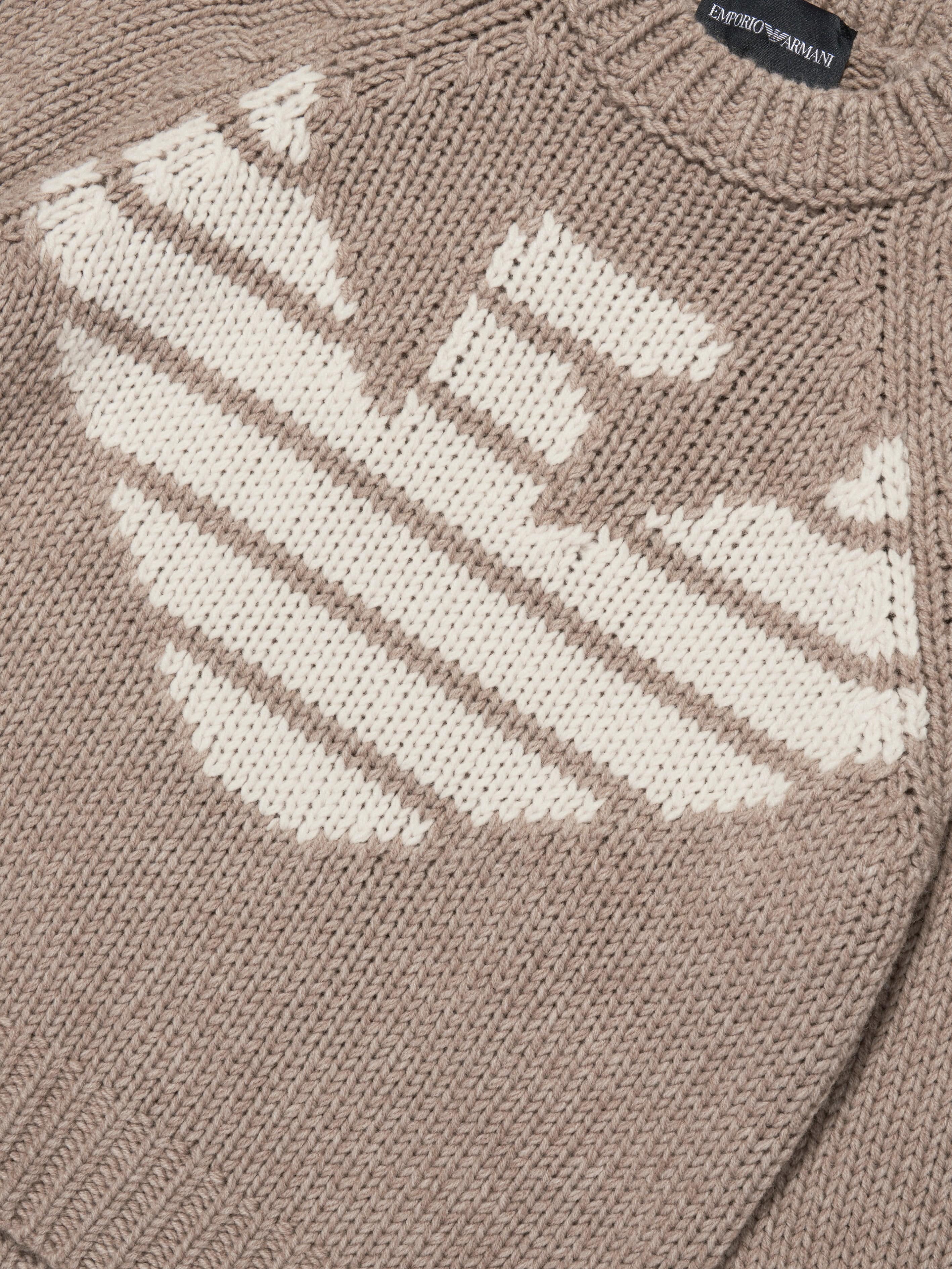 Boys store armani jumper
