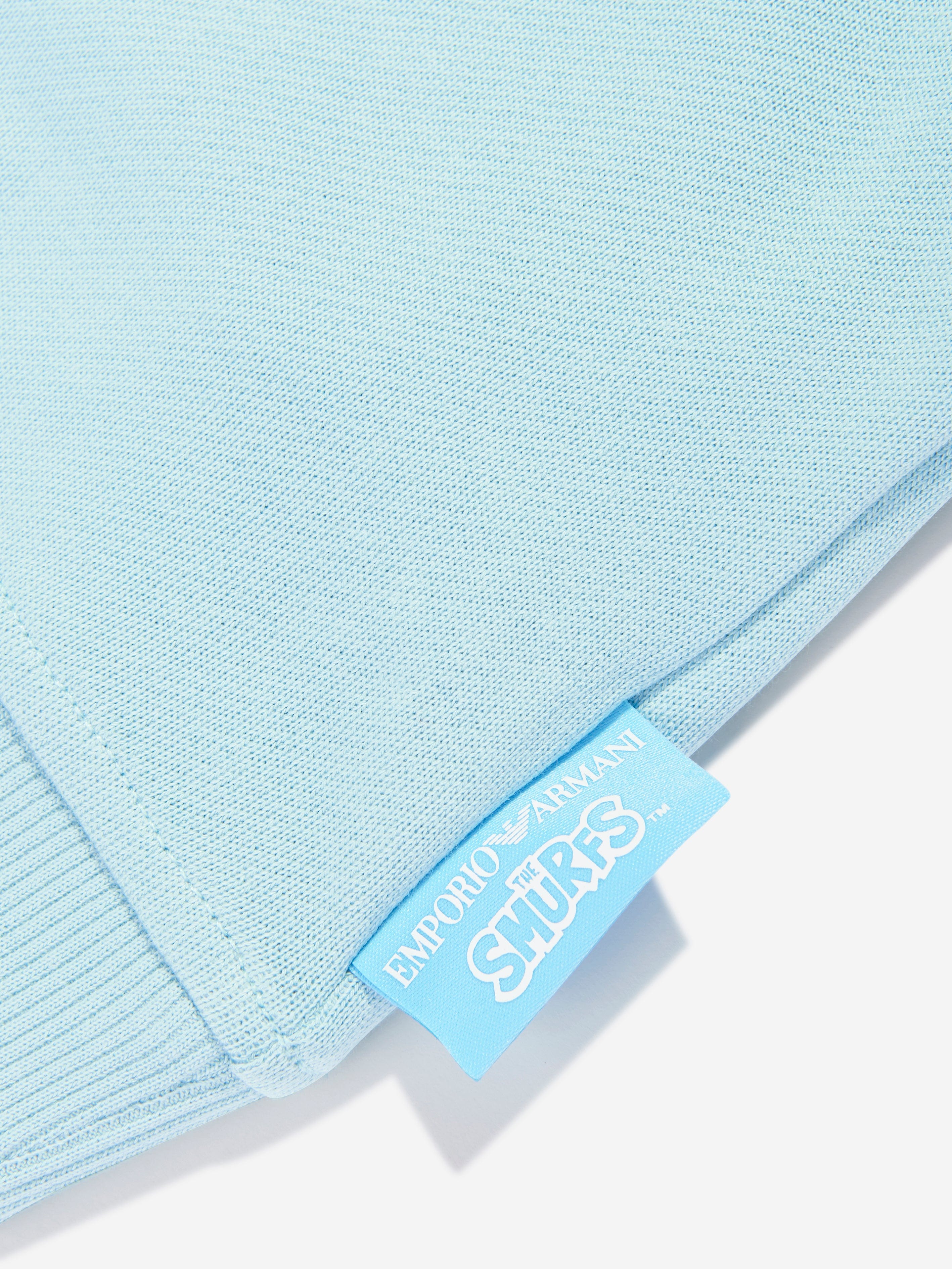 Emporio Armani Baby Boys Smurf Sweatshirt in Blue | Childsplay 