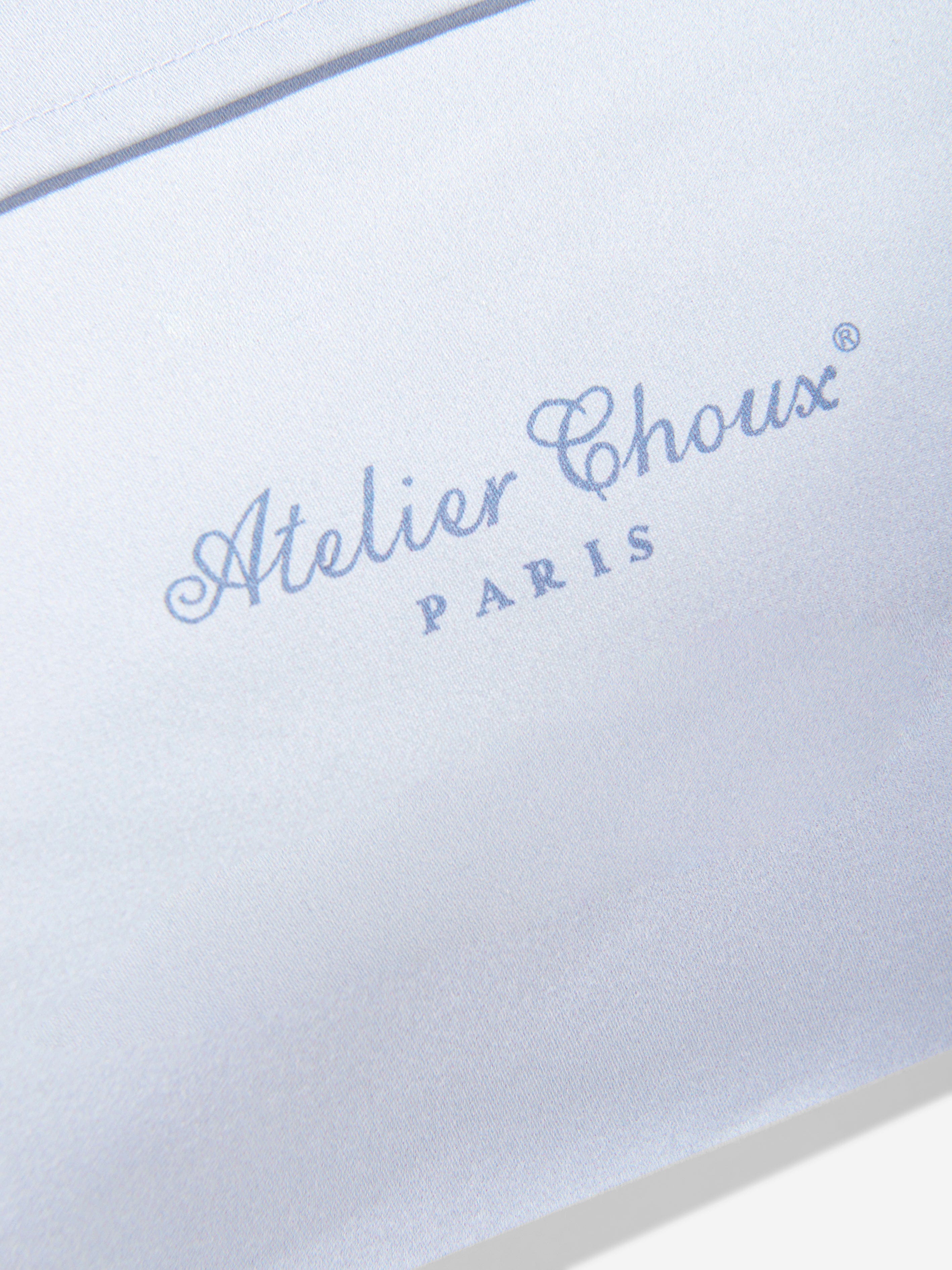 Atelier Choux Baby Satin Toile De Jouy Atelier Choux & Caitlin Wilson Cushion Cover in Blue (40 cm x 30 cm)