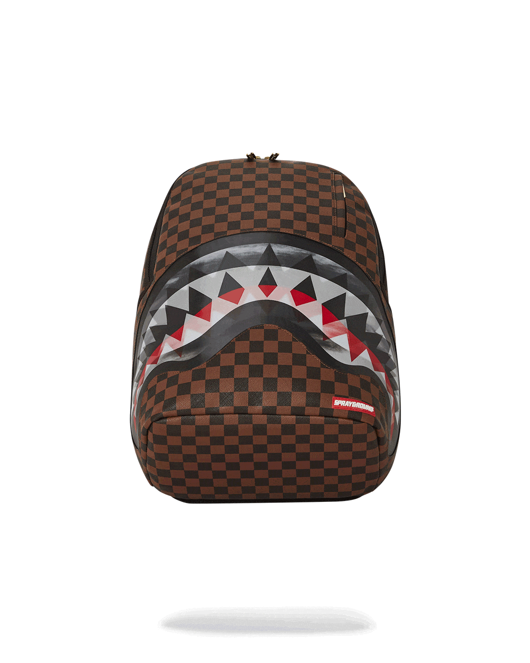 Sprayground Kids Sharks in Paris Lenticular Chomp Backpack in Brown (46cm)