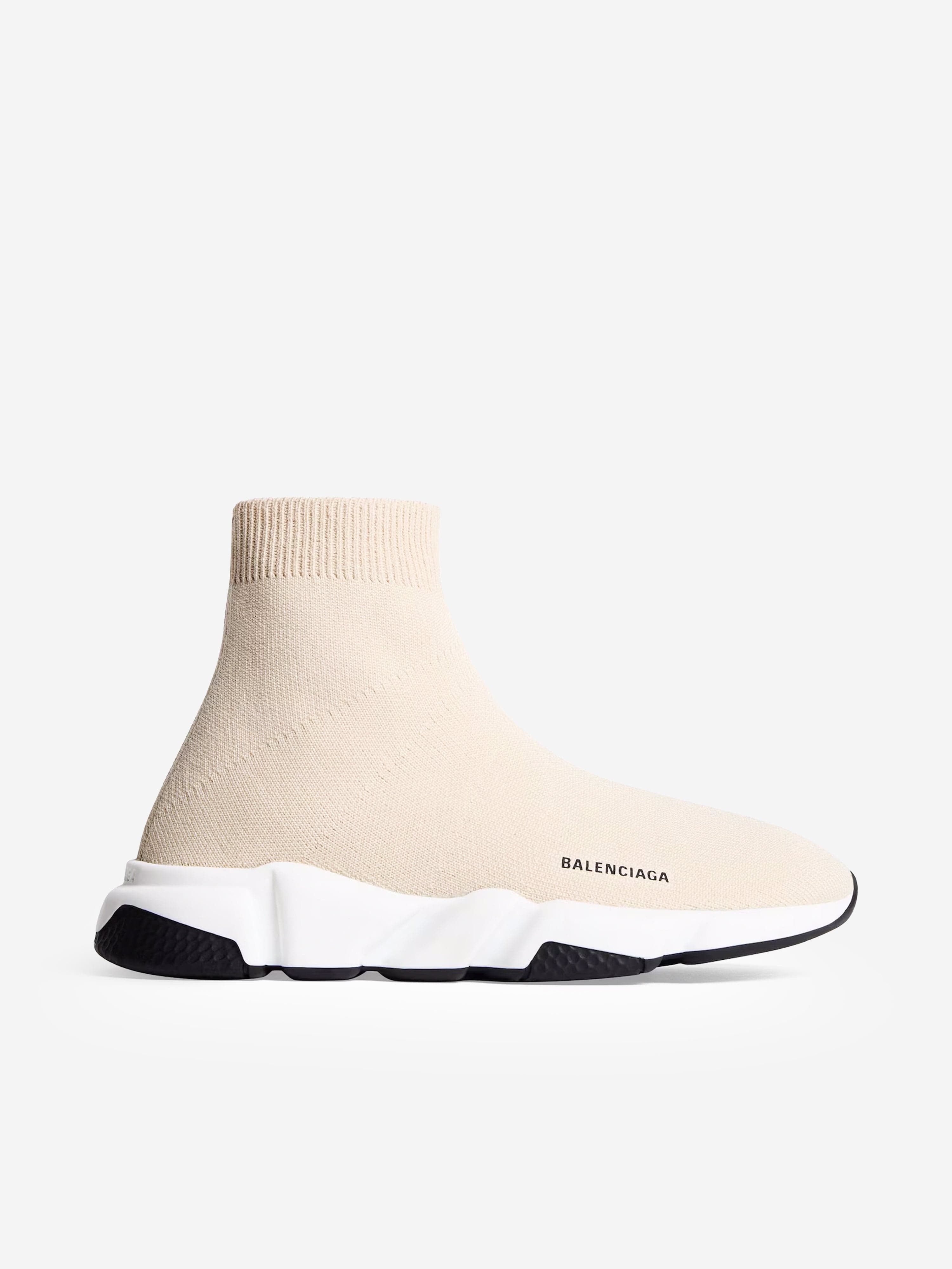 Balenciaga Kids Speed Trainers in Beige Childsplay Clothing