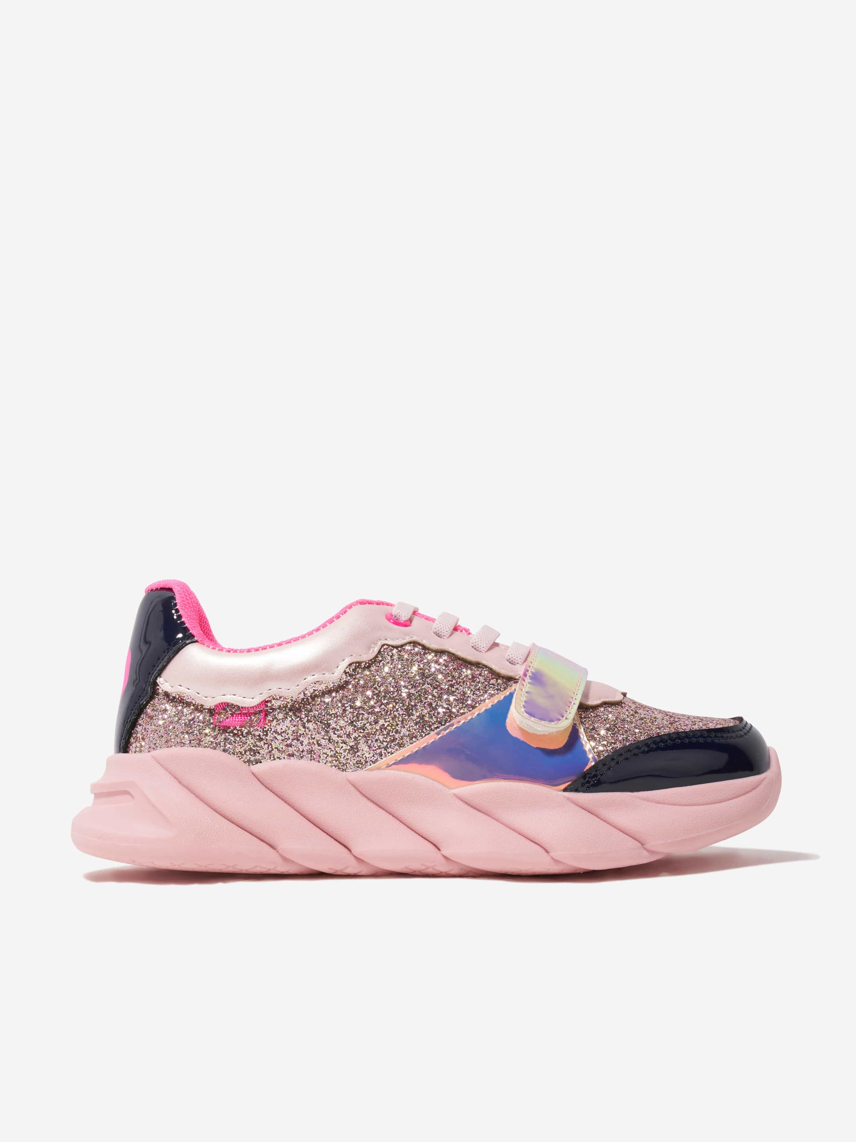 Girls Glitter Trainers in Multicolour Childsplay Clothing