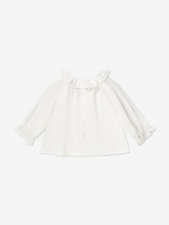 Baby Girls Dolci Blouse in Ivory Childsplay Clothing