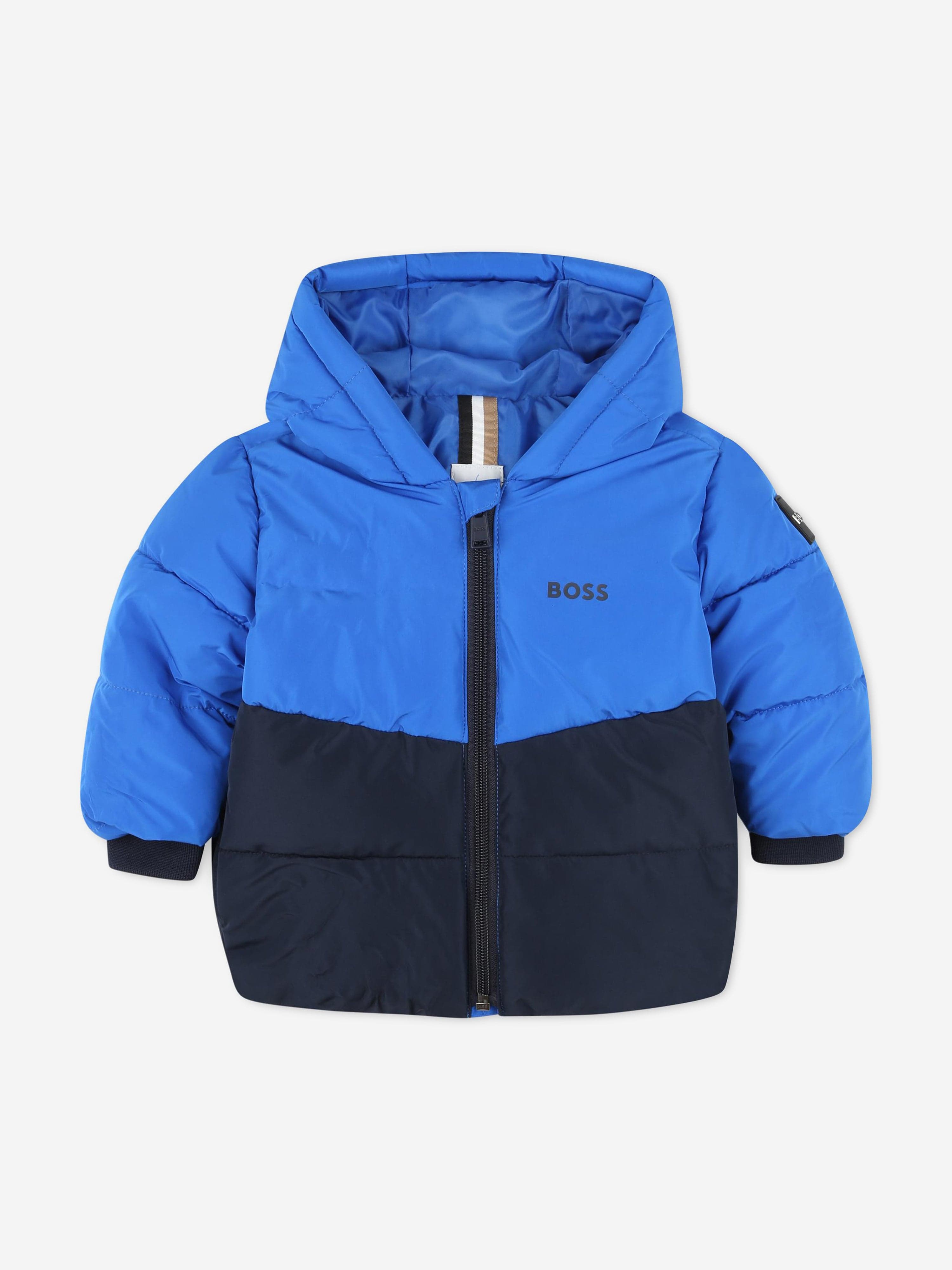 Hugo boss baby puffer jacket deals
