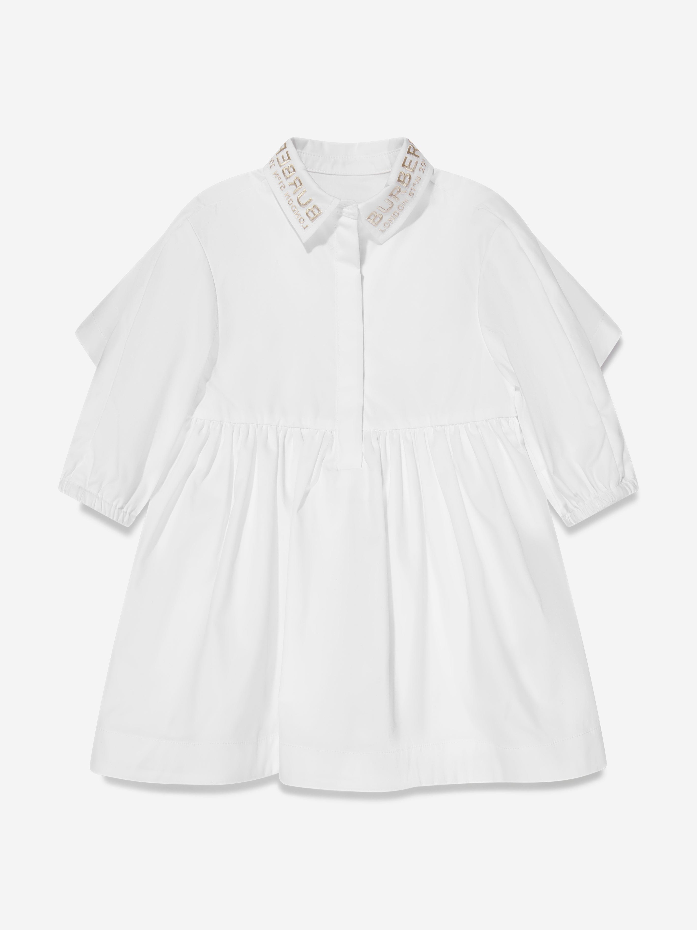 Baby Girls Mini Lyria Dress in White