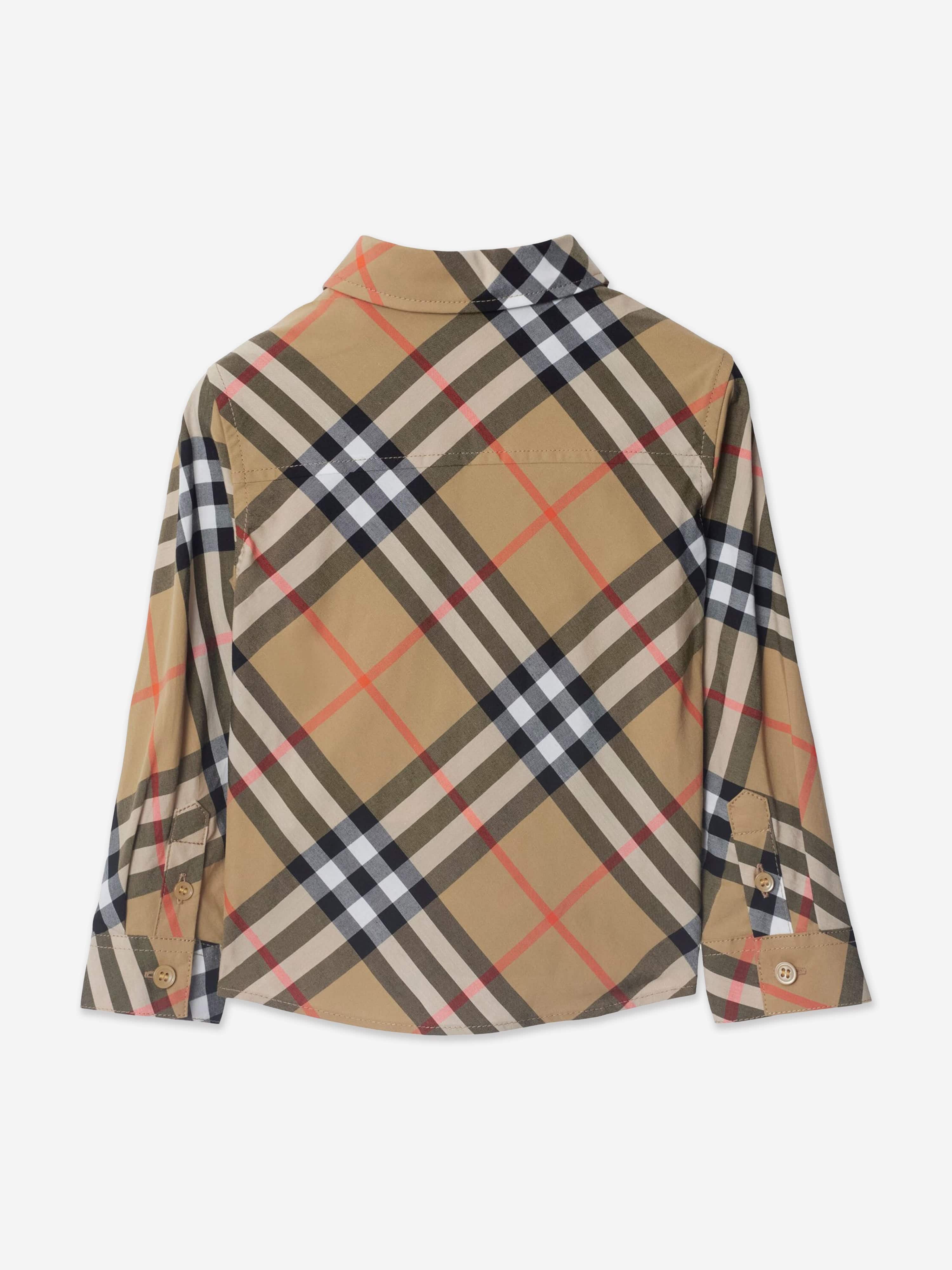 BURBERRY 長袖シャツ キッズ 公式通販 バーバリー Burberry