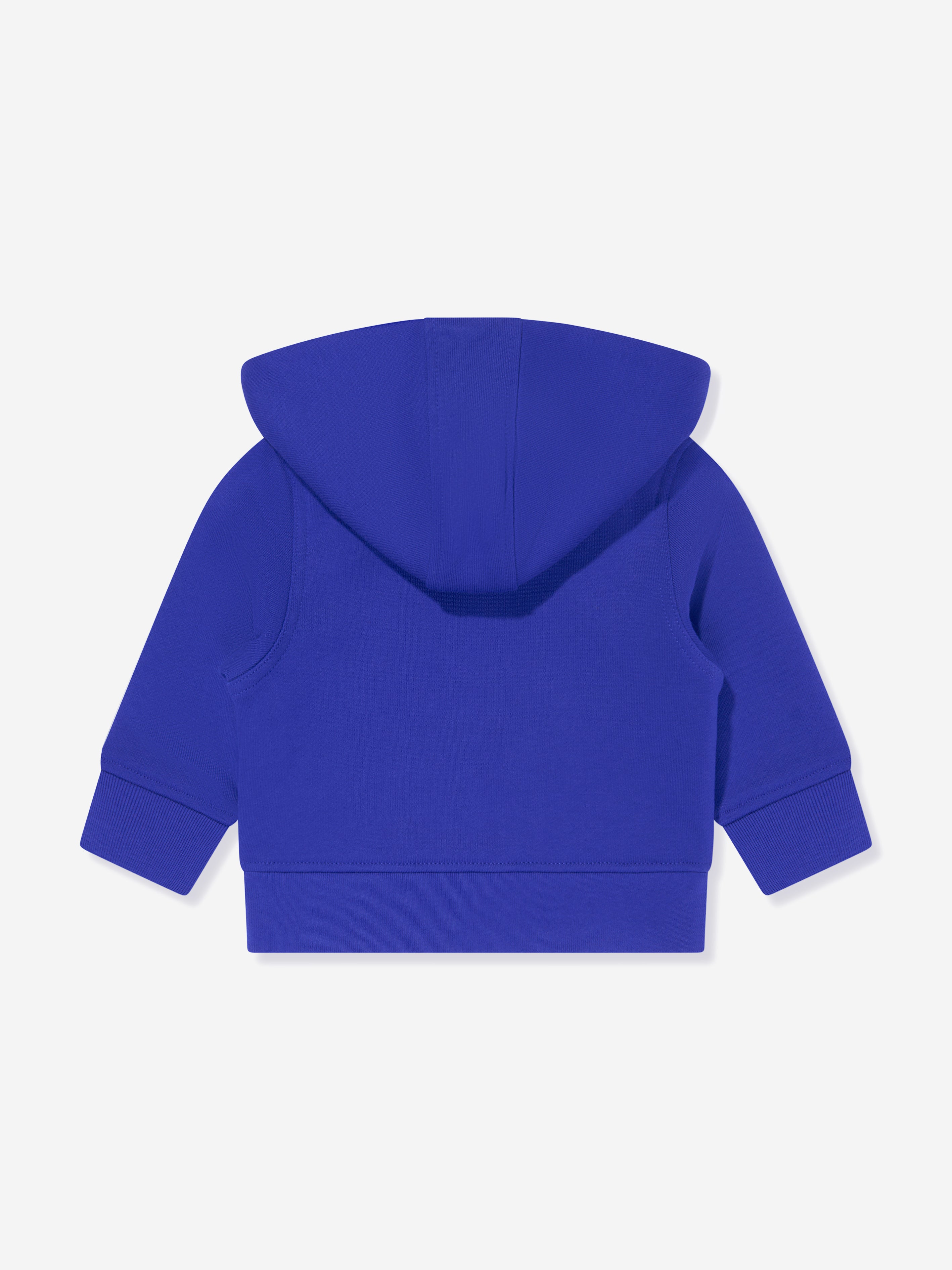 Burberry Baby Boys EKD Label Sutton Zip Up Top in Blue Childsplay Clothing