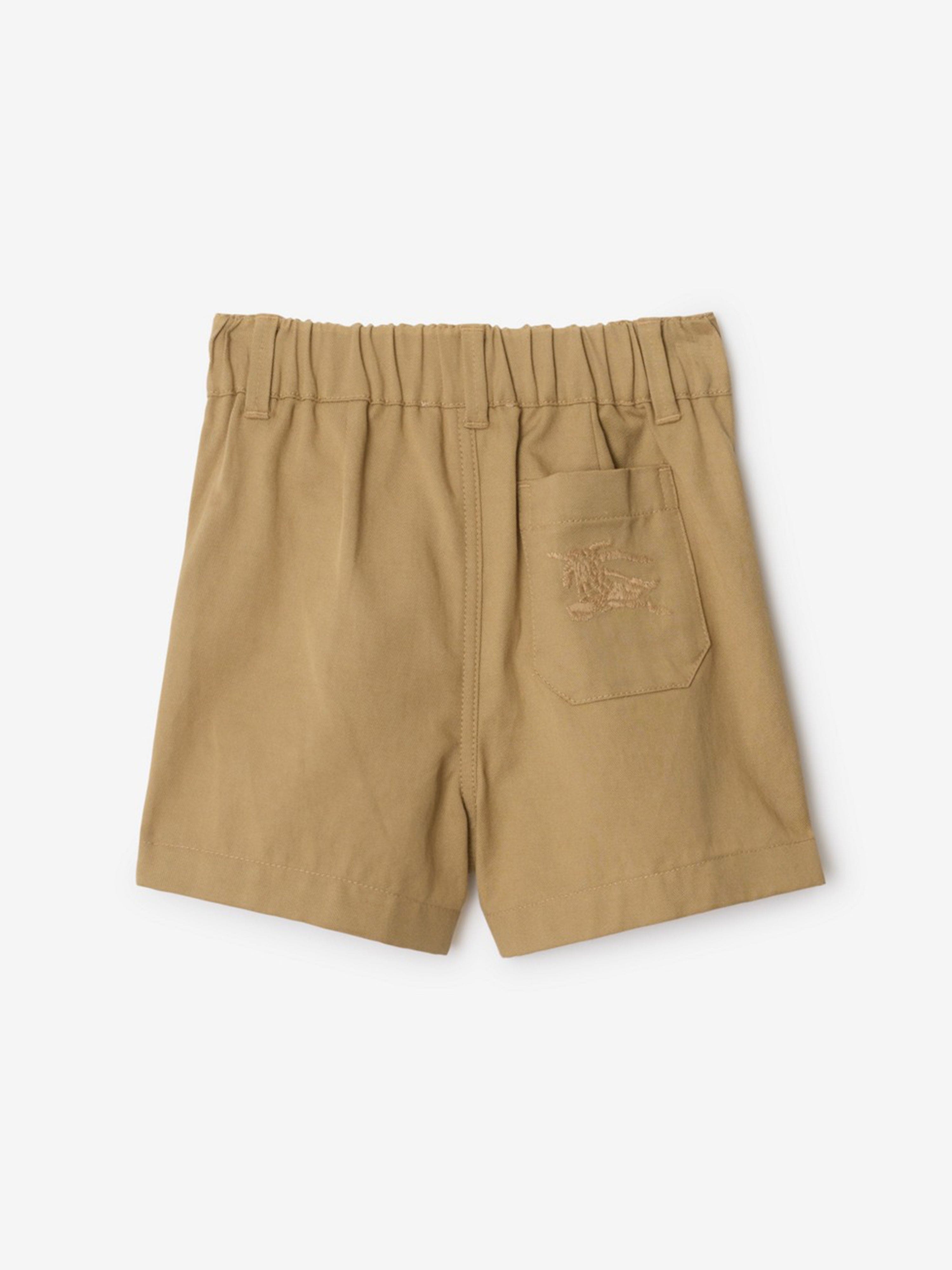 Burberry Kids Burberry Baby Boys Oscar Shorts in Beige
