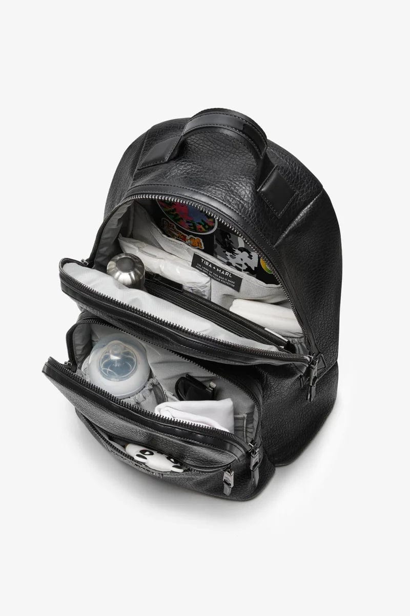 Tiba Marl Baby Elwood Changing Backpack in Black 42cm Childsplay Clothing