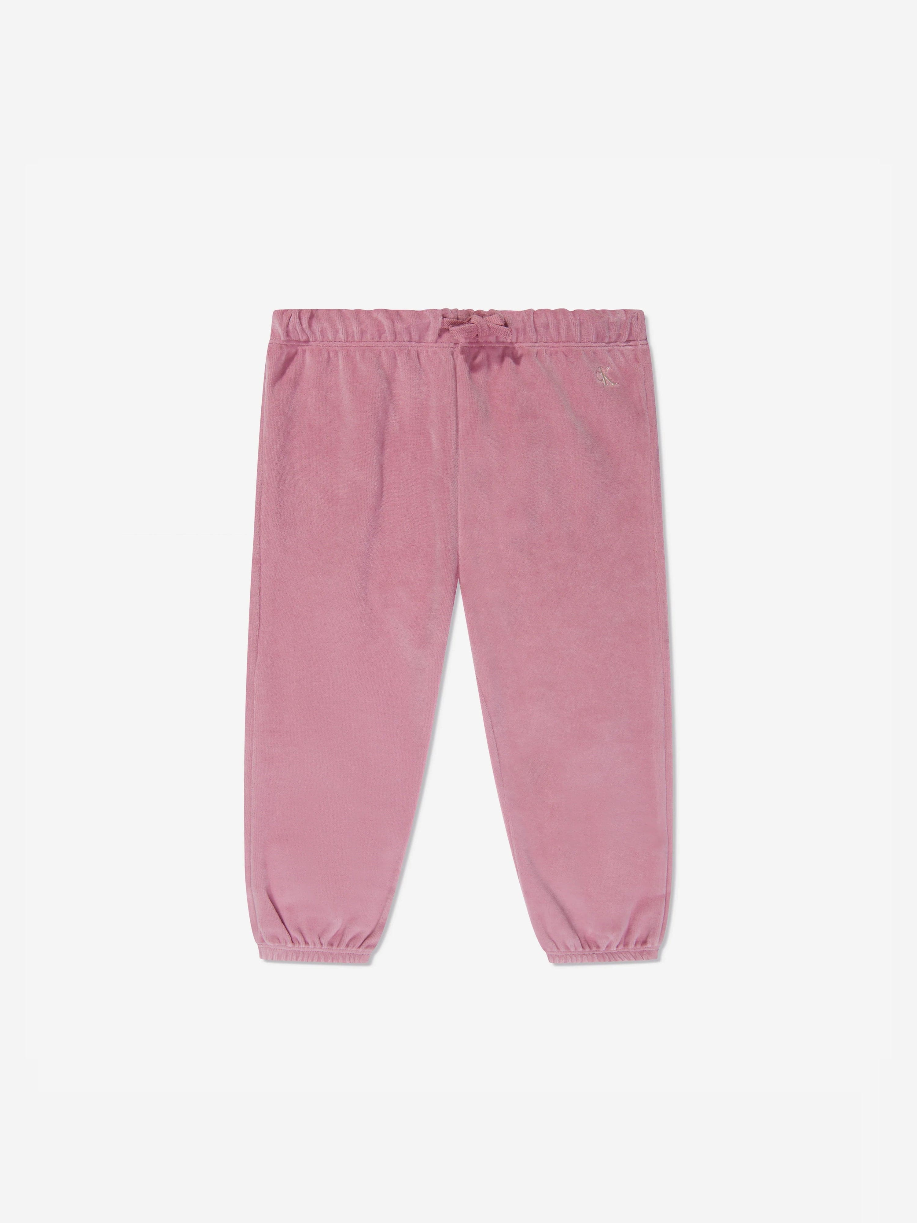 Calvin Klein Baby Girls Velvet 3 Piece Gift Set in Pink Childsplay Clothing