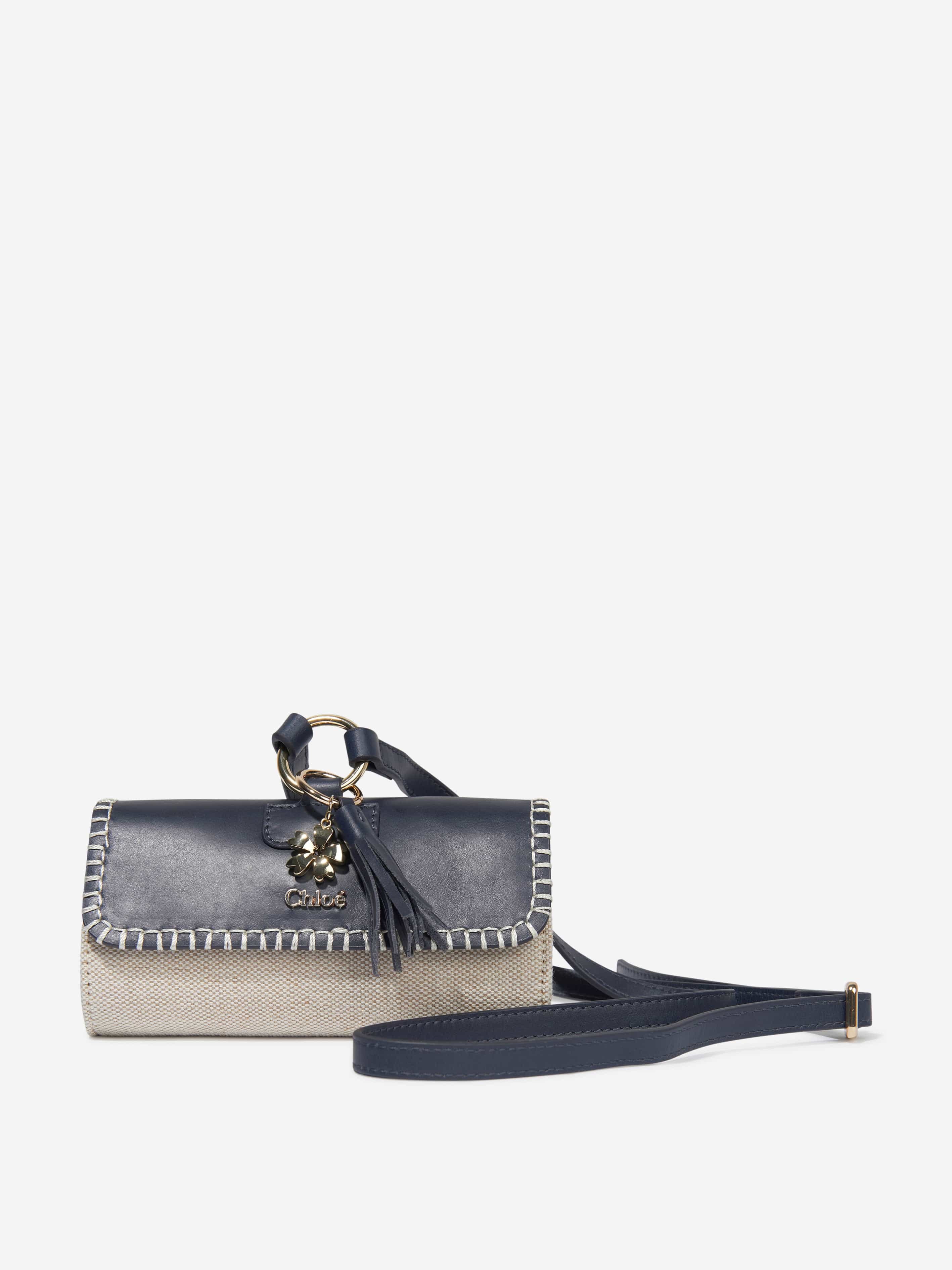 Chloe Girls Belt Bag in Navy Childsplay Clothing