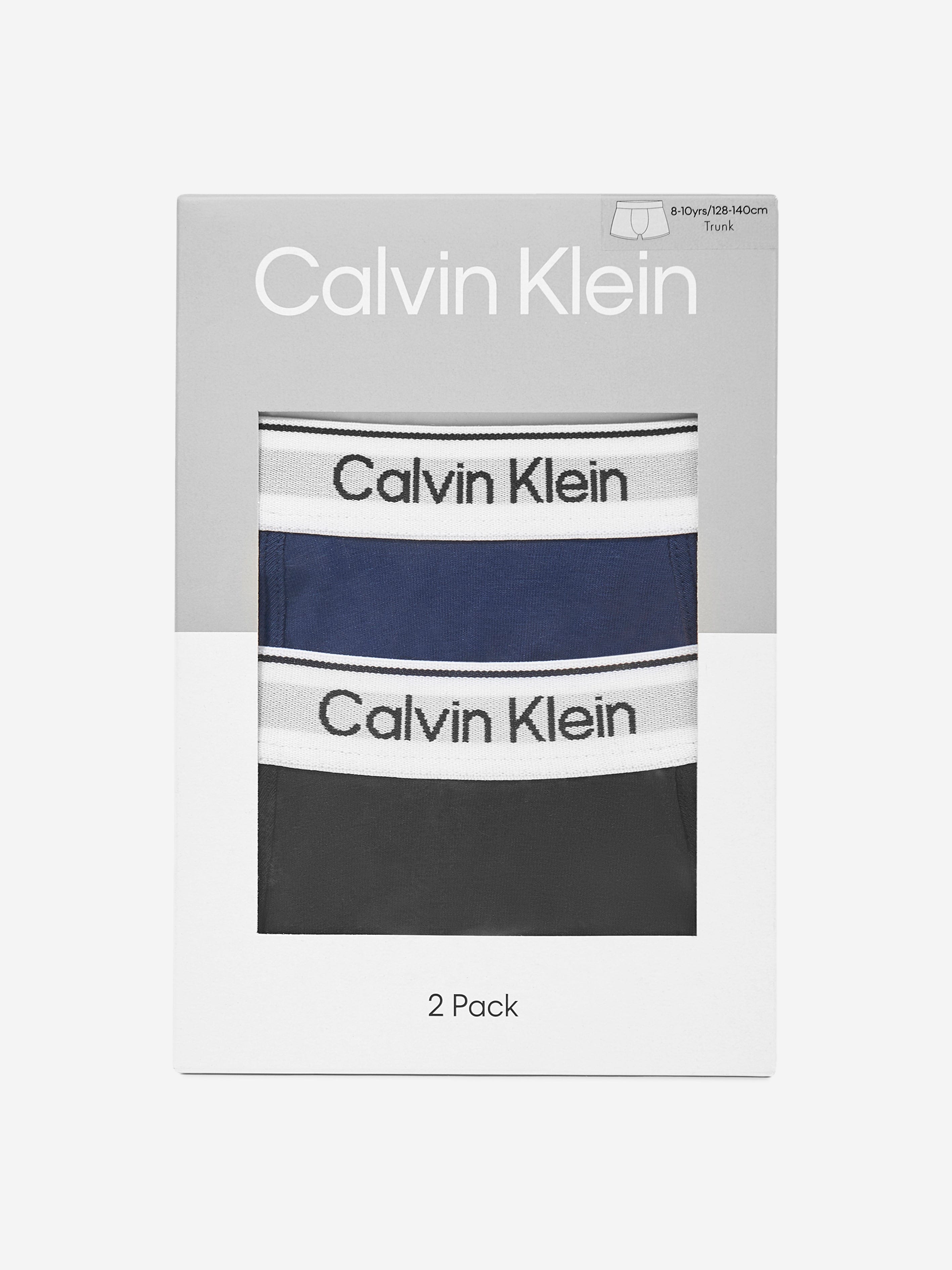Calvin Klein Boys 2 Pack Boxer Shorts Set in Multicolour