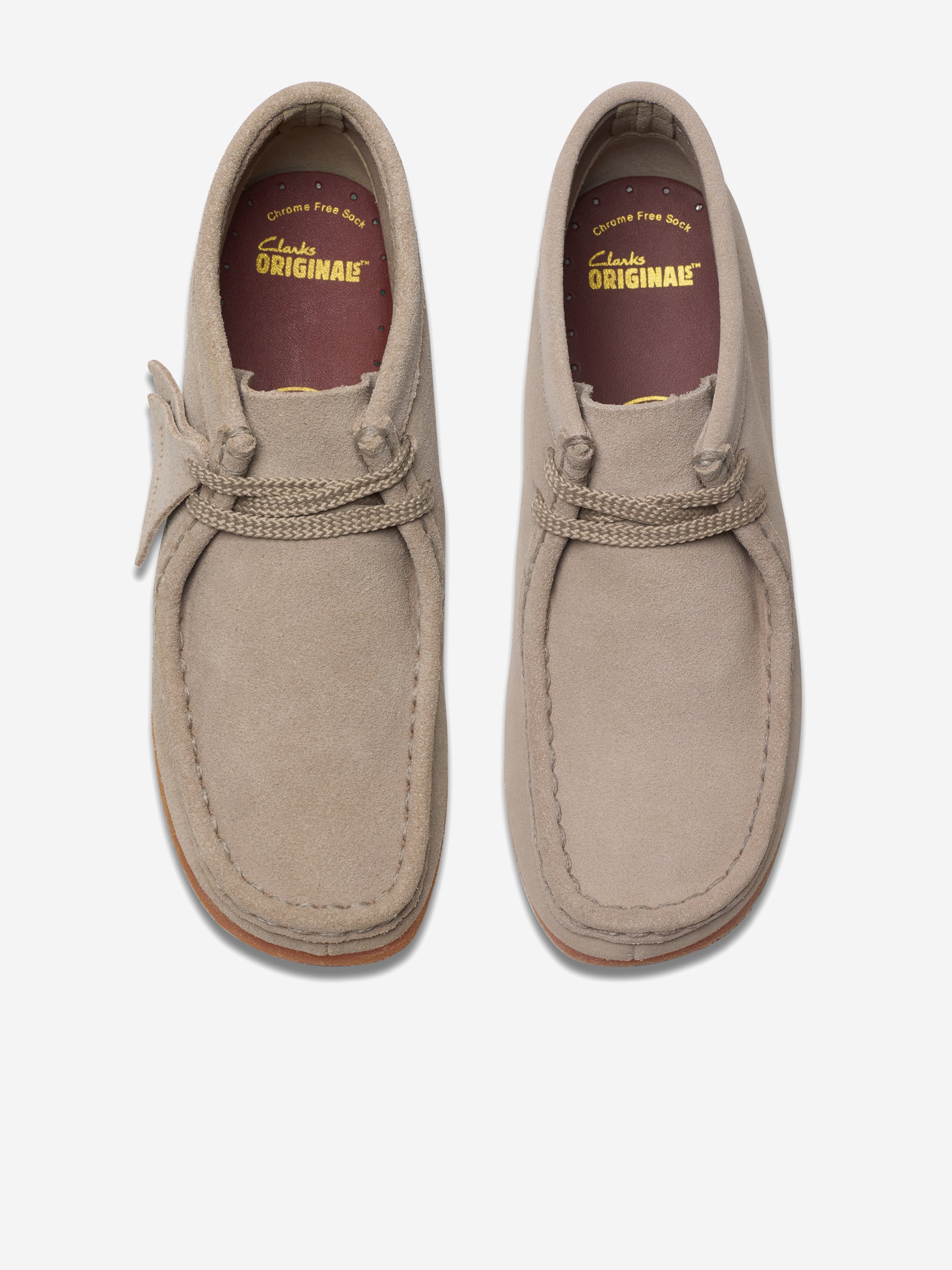 Clarks Clarks Kids Wallabee Boots in Beige | Childsplay Clothing