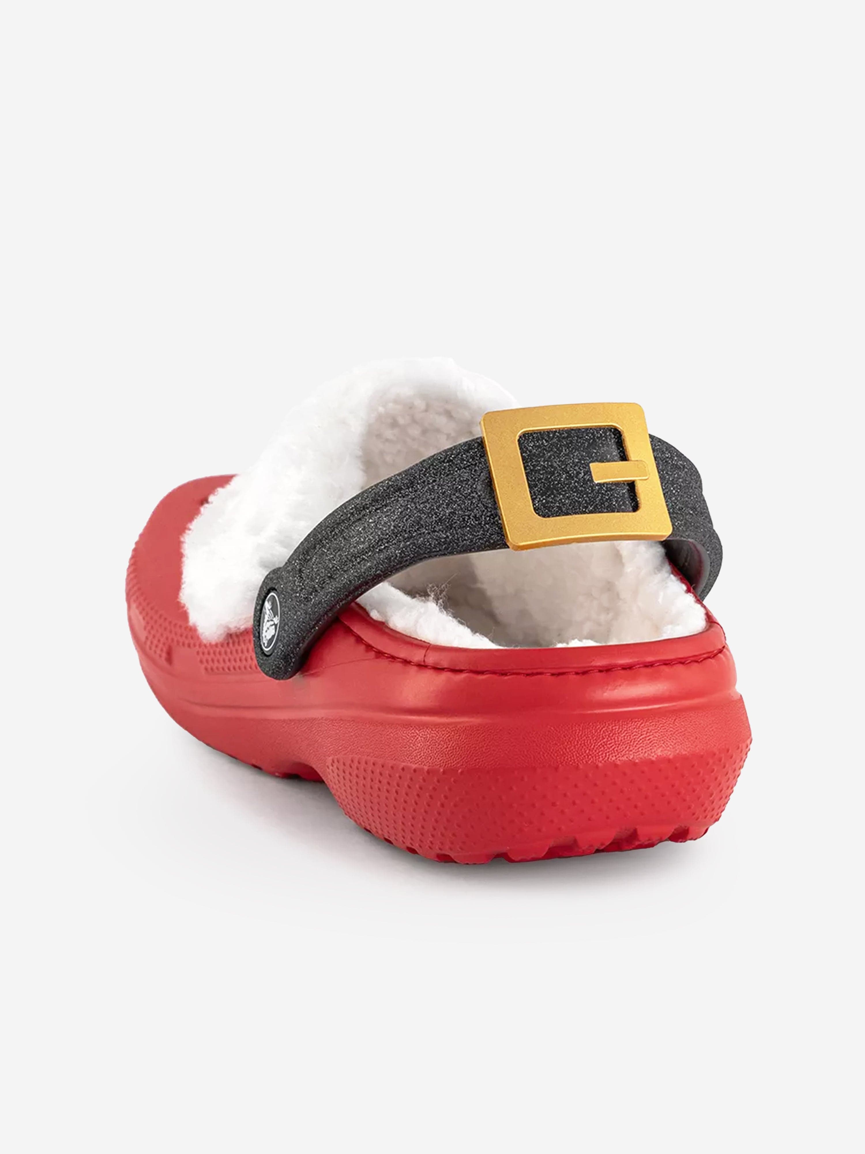 Crocs Crocs Kids Classic Lined Santa Clog in Red Childsplay Clothing