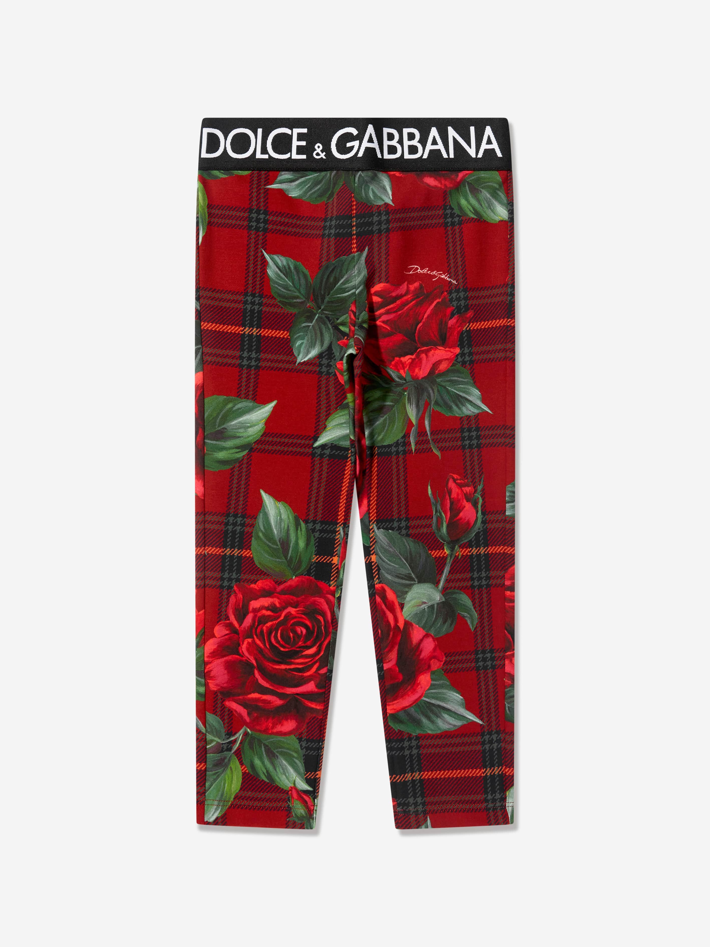 Girls sales tartan leggings