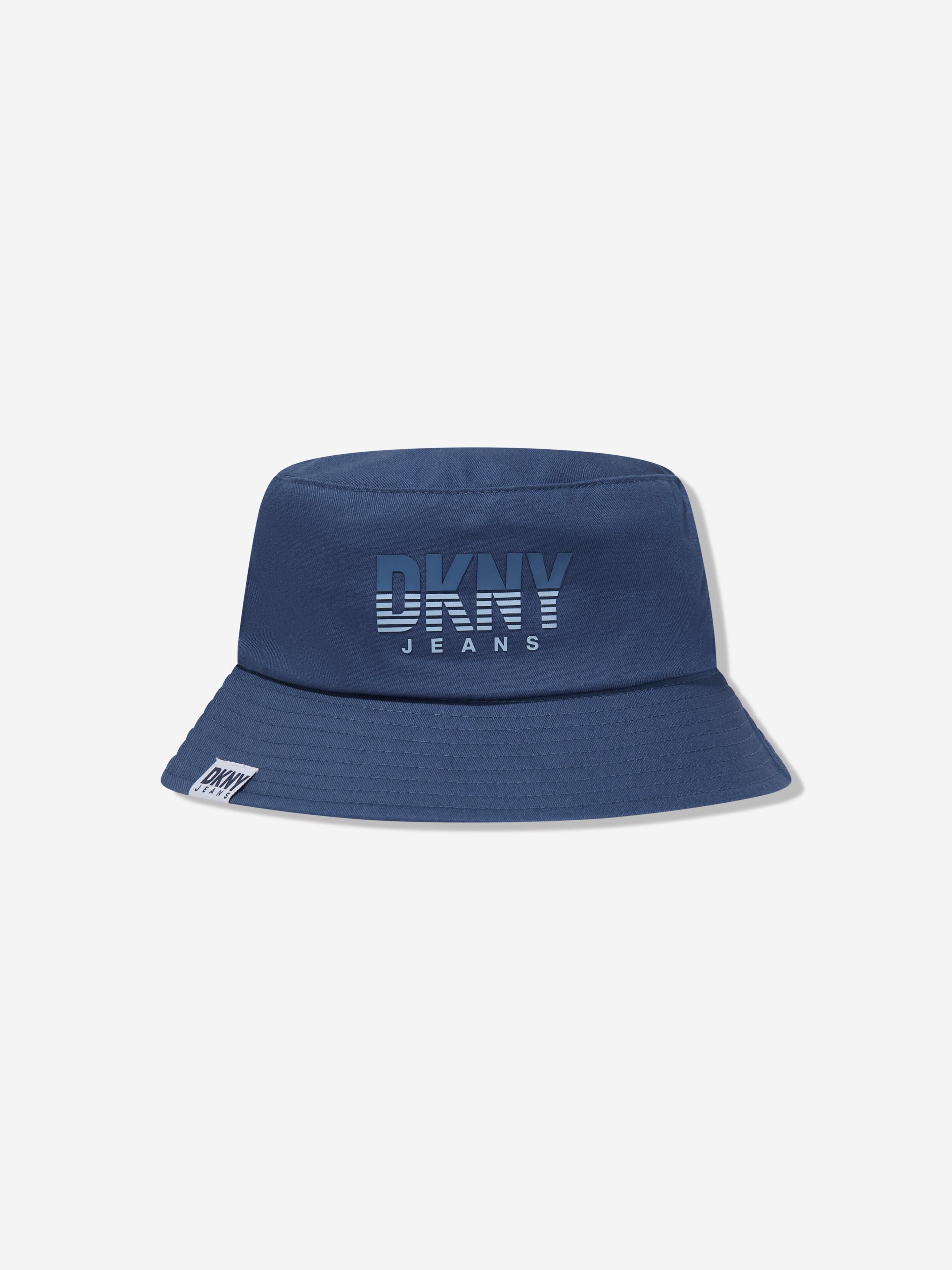 Boys Logo Bucket Hat in Blue