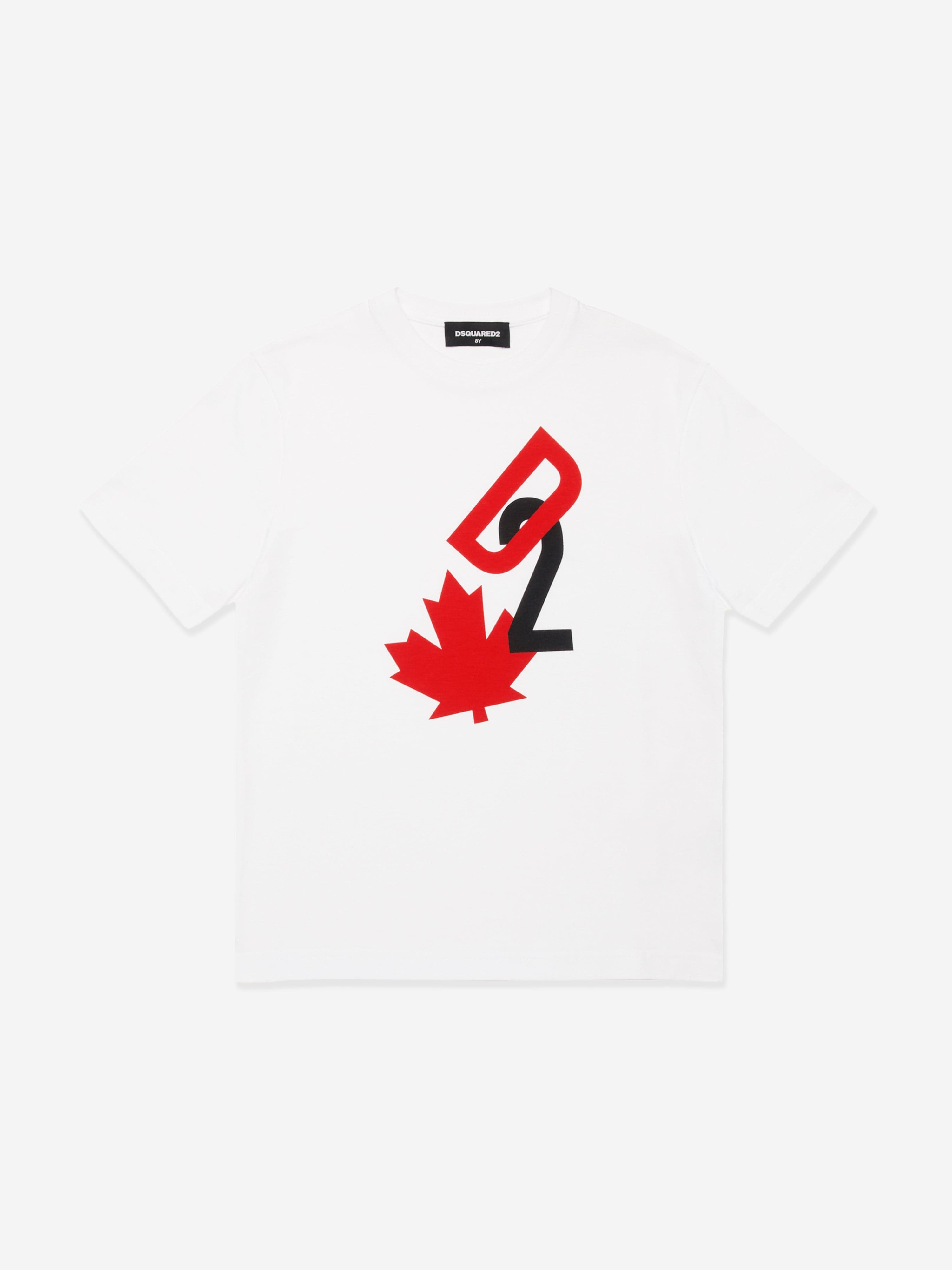 Dsquared2 leaf logo t shirt sales