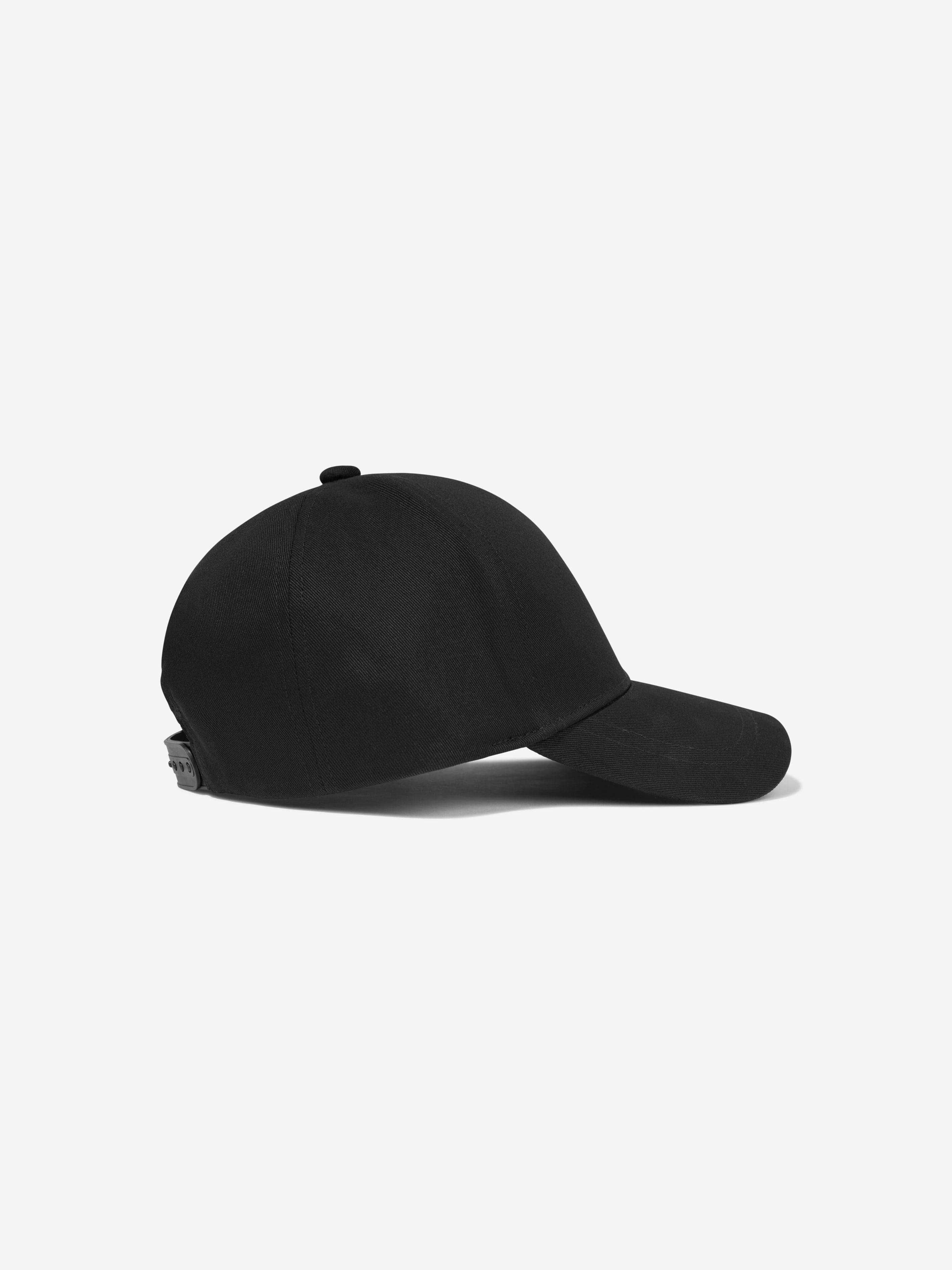 EA7 Emporio Armani Kids Logo Cap in Black Childsplay Clothing