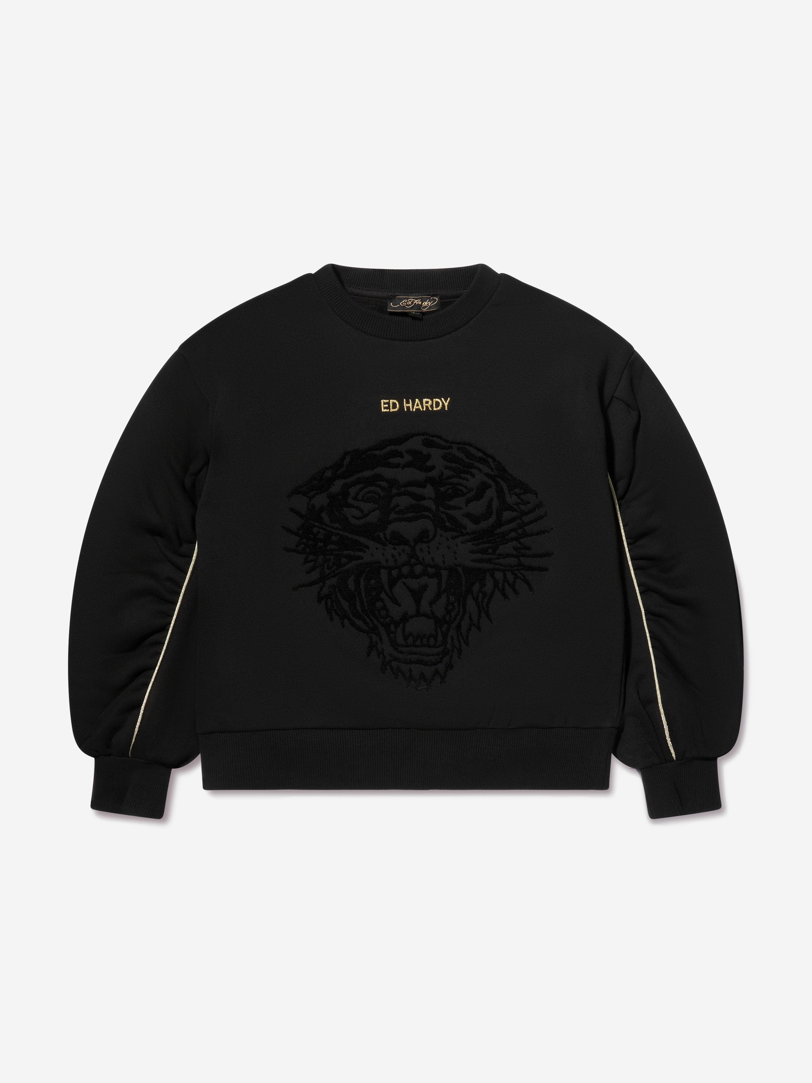 Ed hardy black sweatshirt hotsell