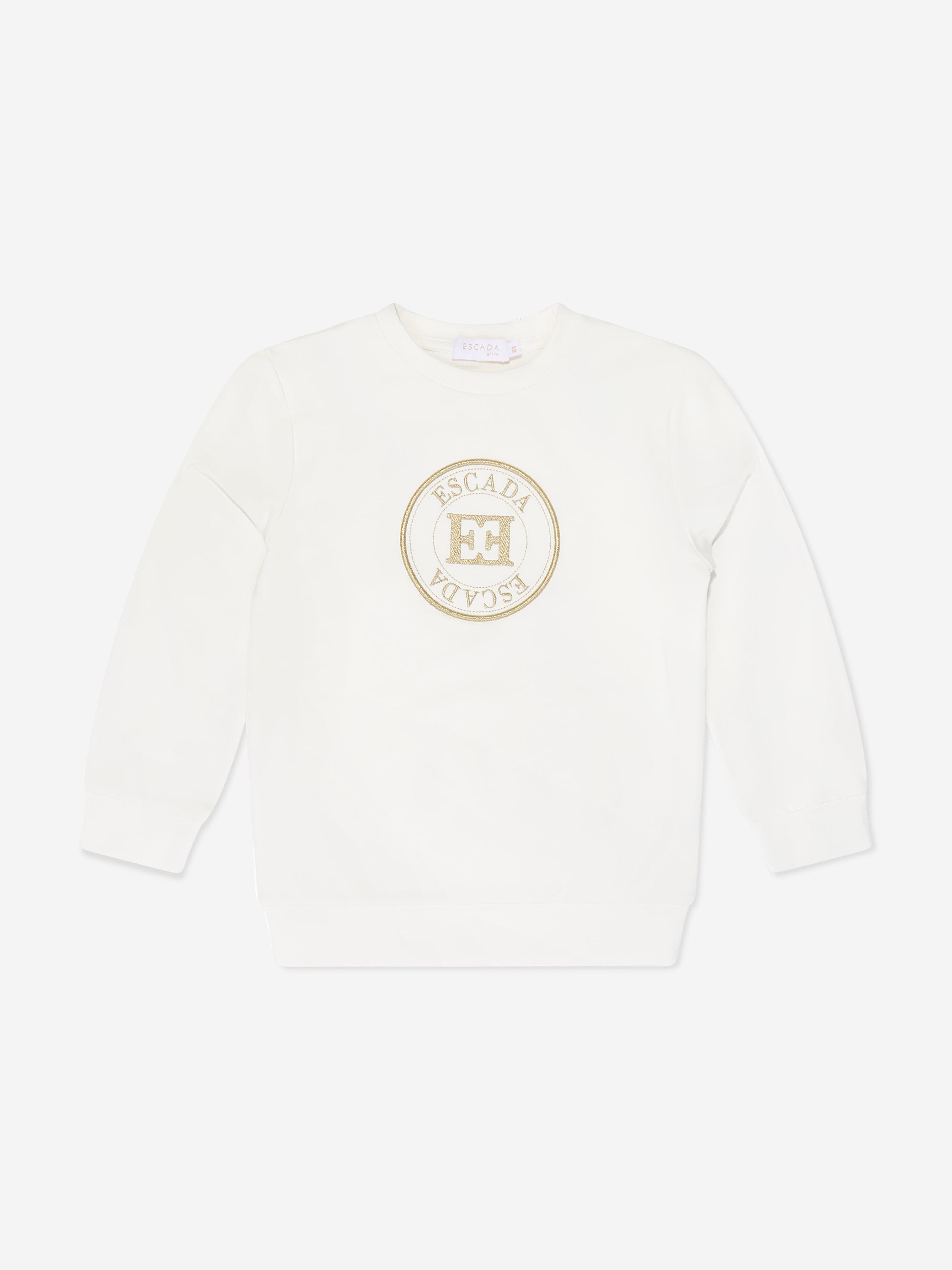 White logo sweatshirt store