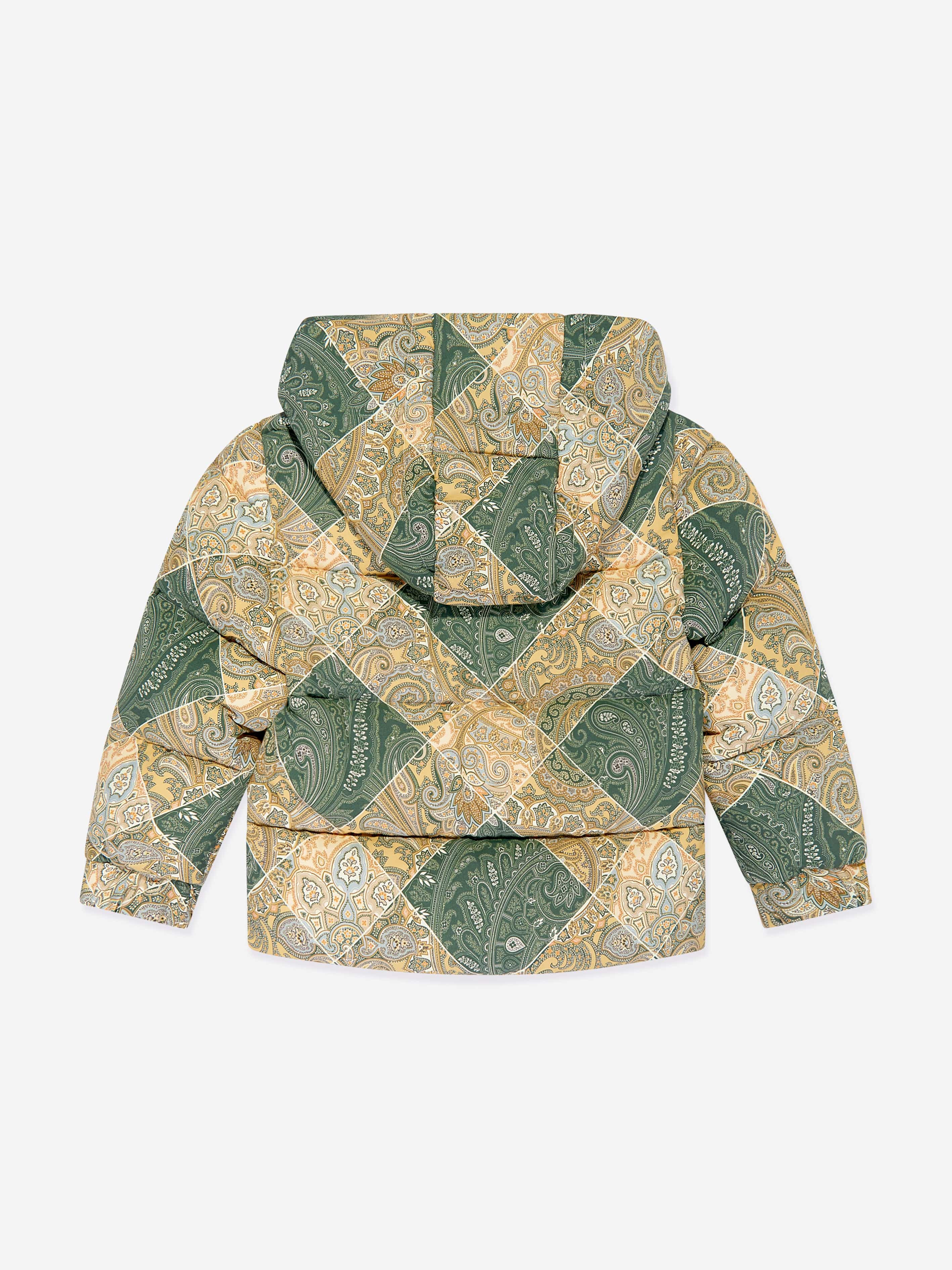 Paisley puffer jacket sales