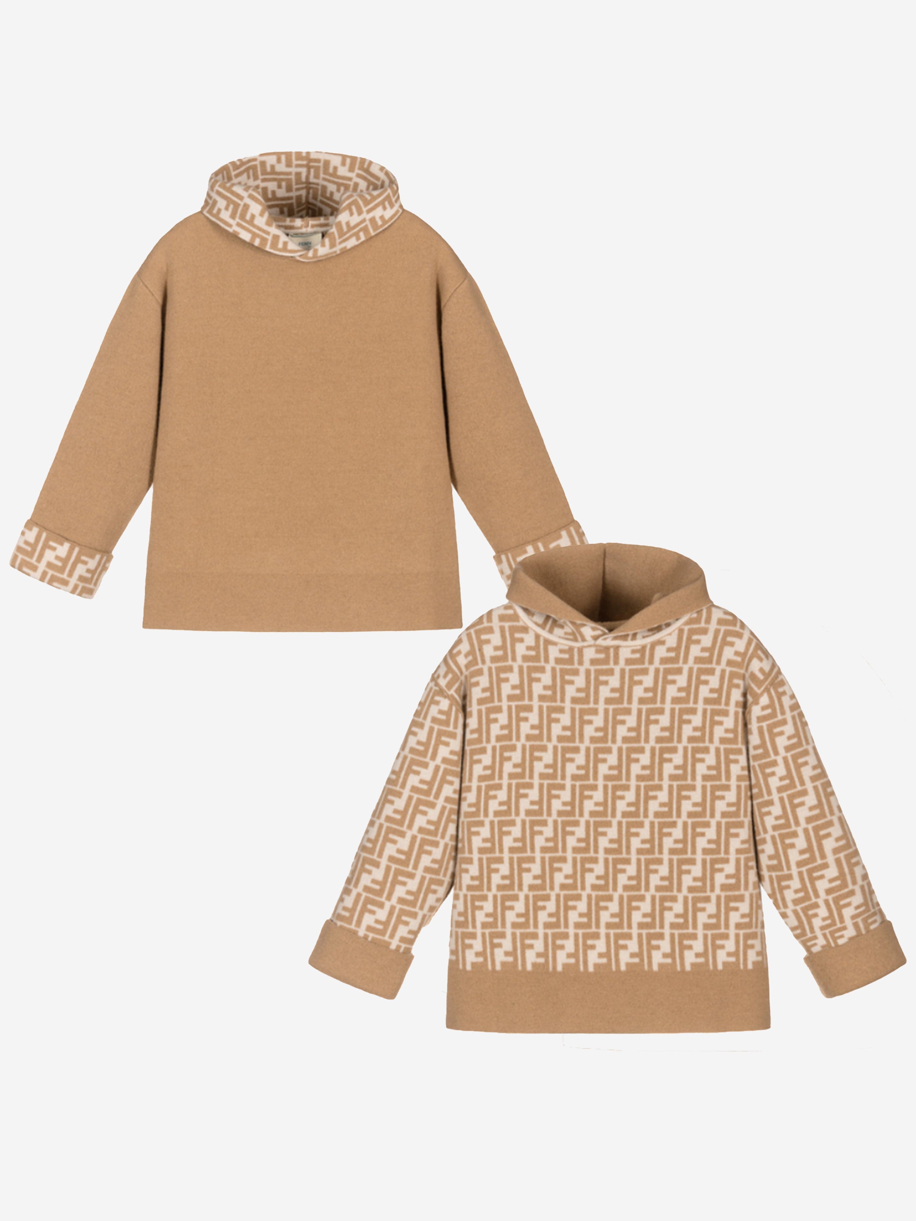 Fendi zip up sweater hotsell