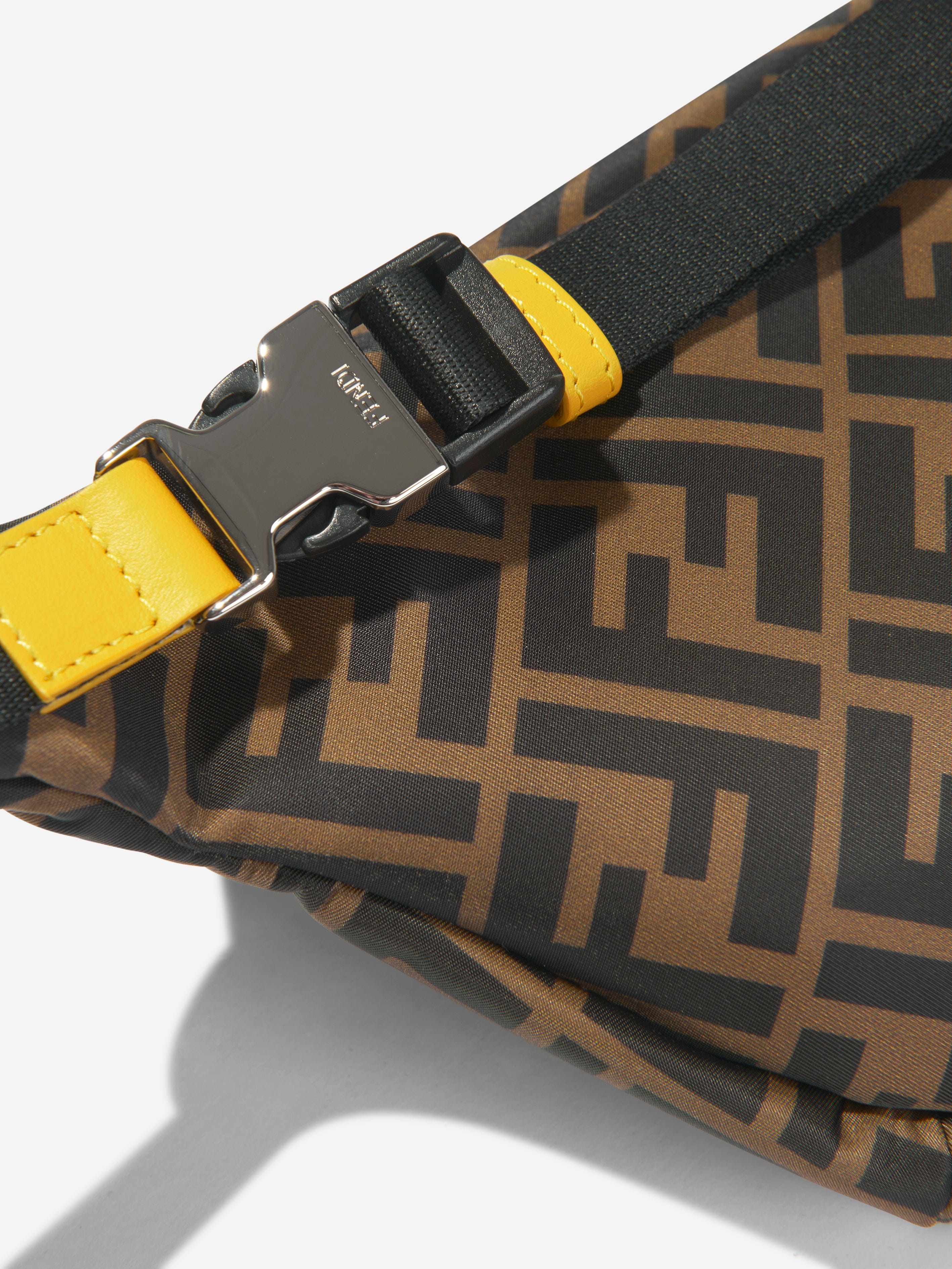 Fendi ff logo outlet belt