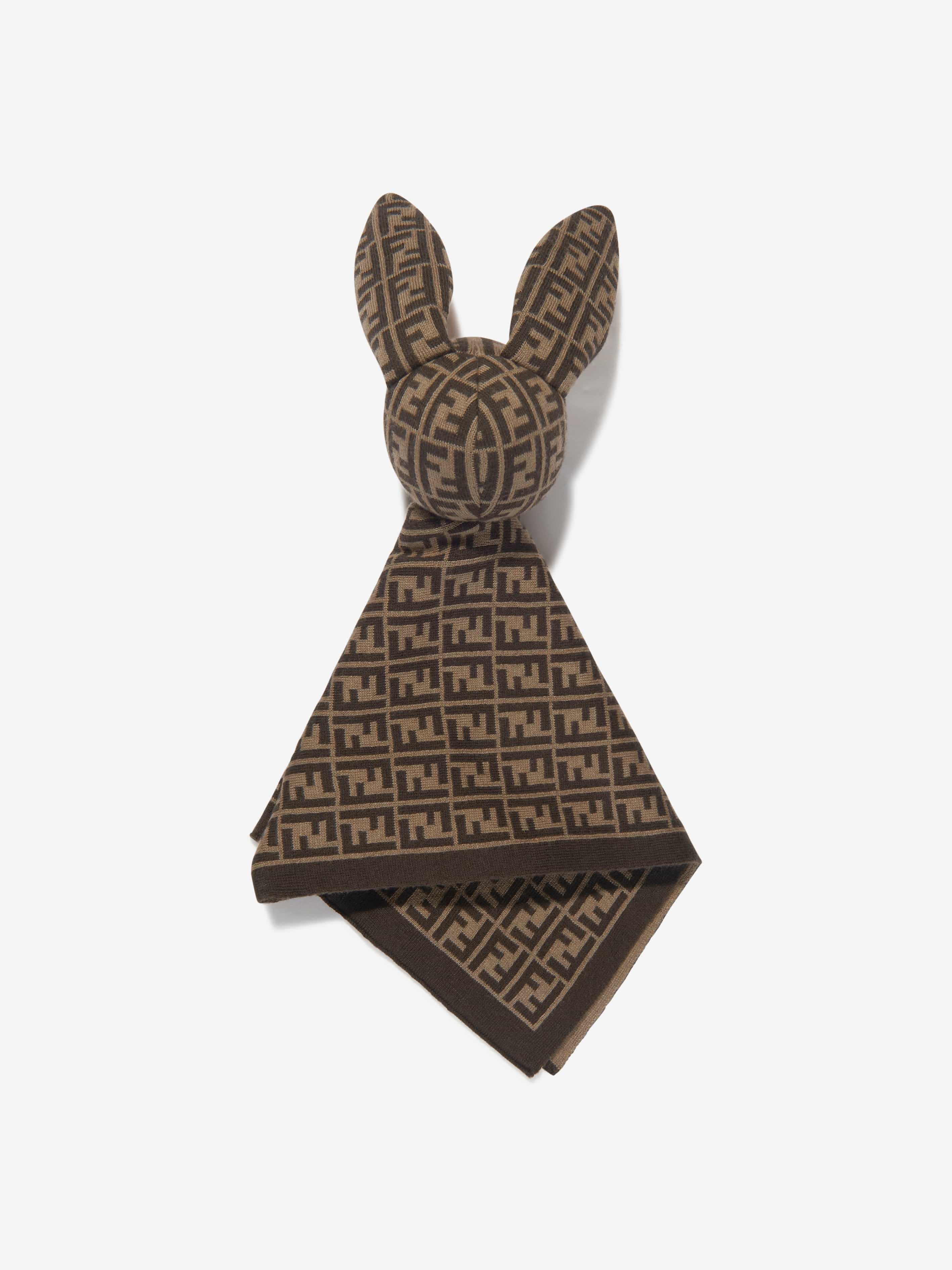 Baby FF Bunny Ear Swaddle in Brown Childsplay Clothing