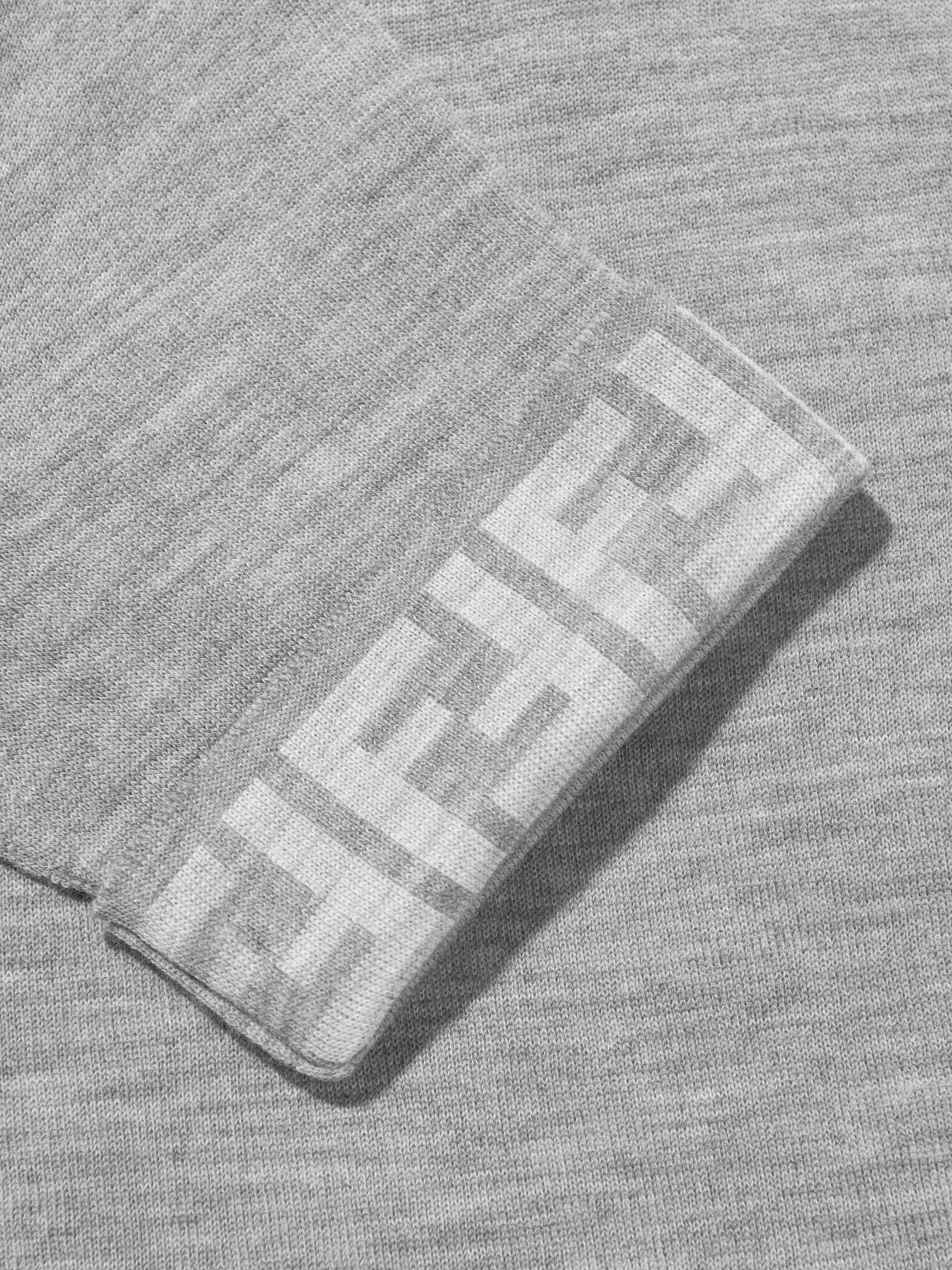 Fendi grey jumper hotsell