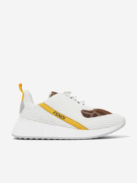 Fendi panel logo band trainers 2025