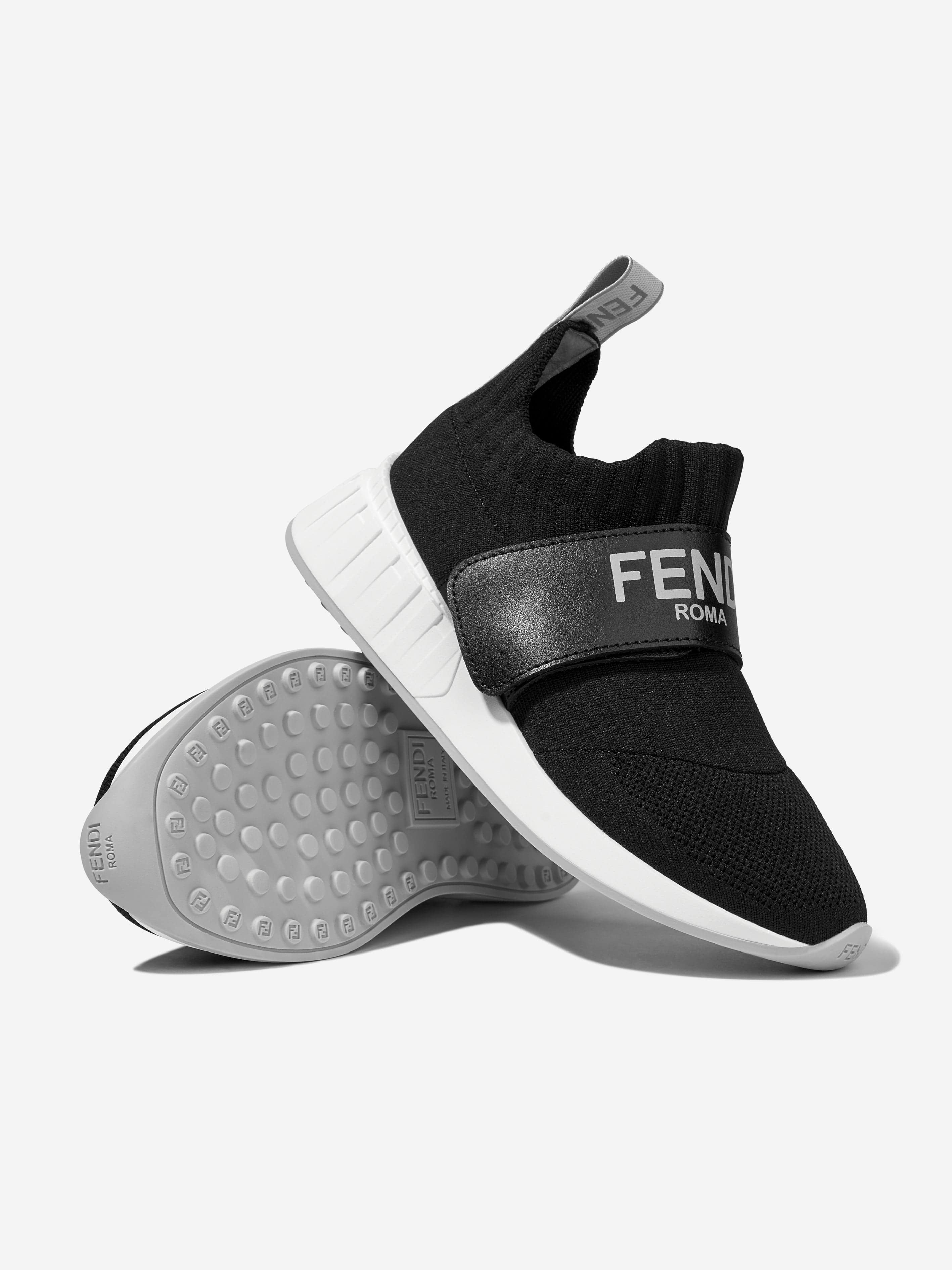 Fendi slip on sales shoes