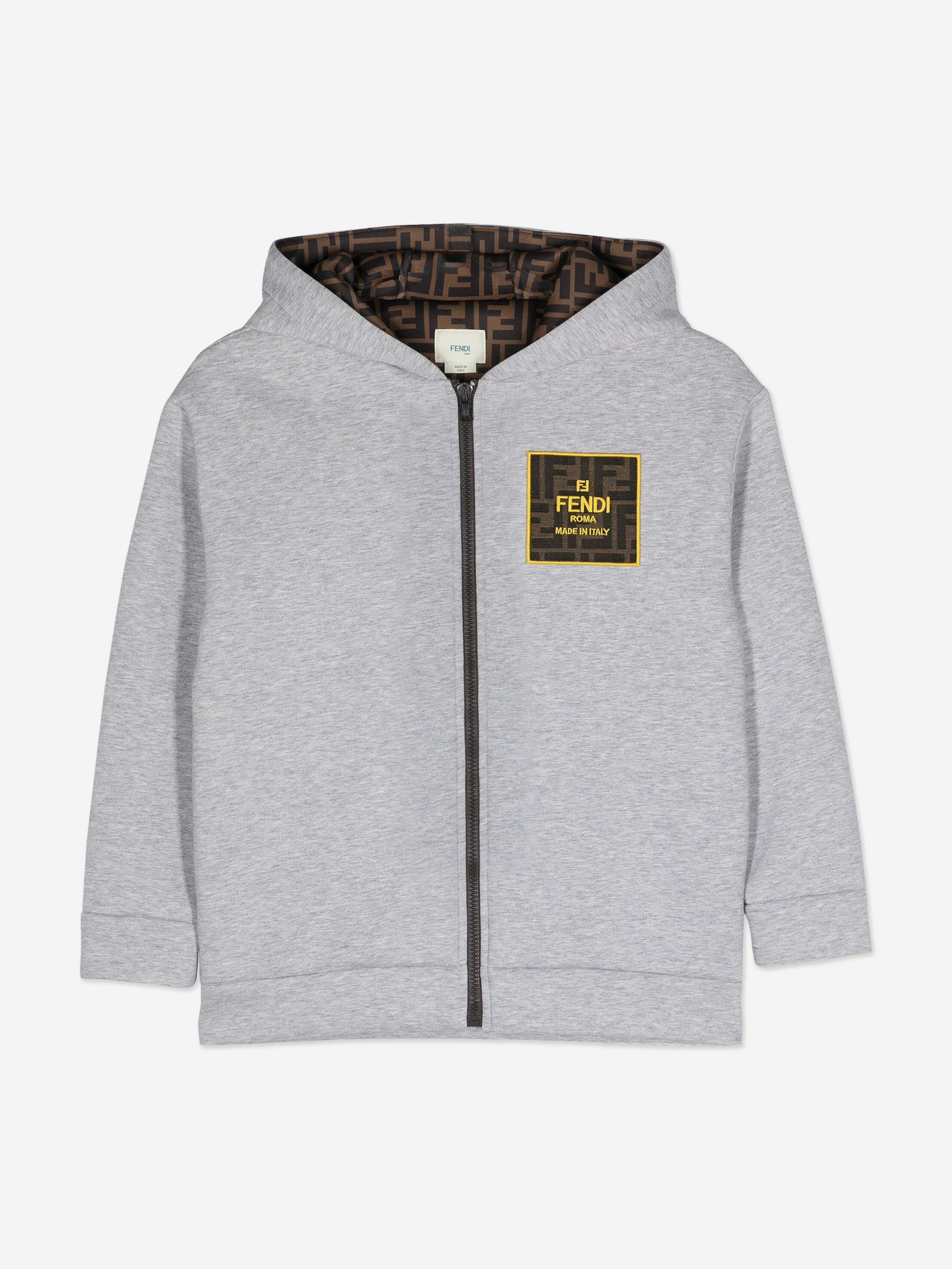 Fendi jumper zip mouth hot sale