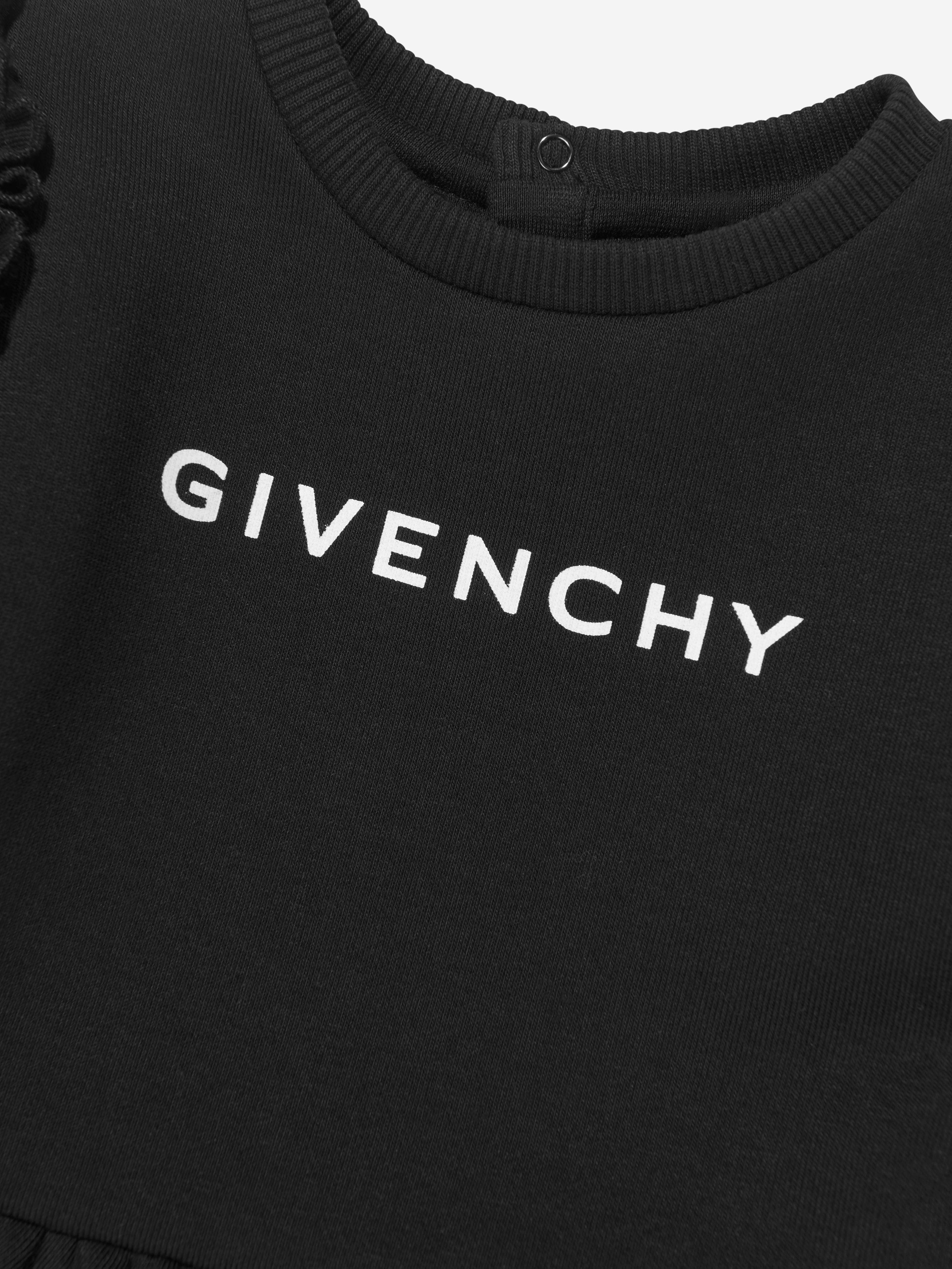 Baby Girls Sweater Dress in Black