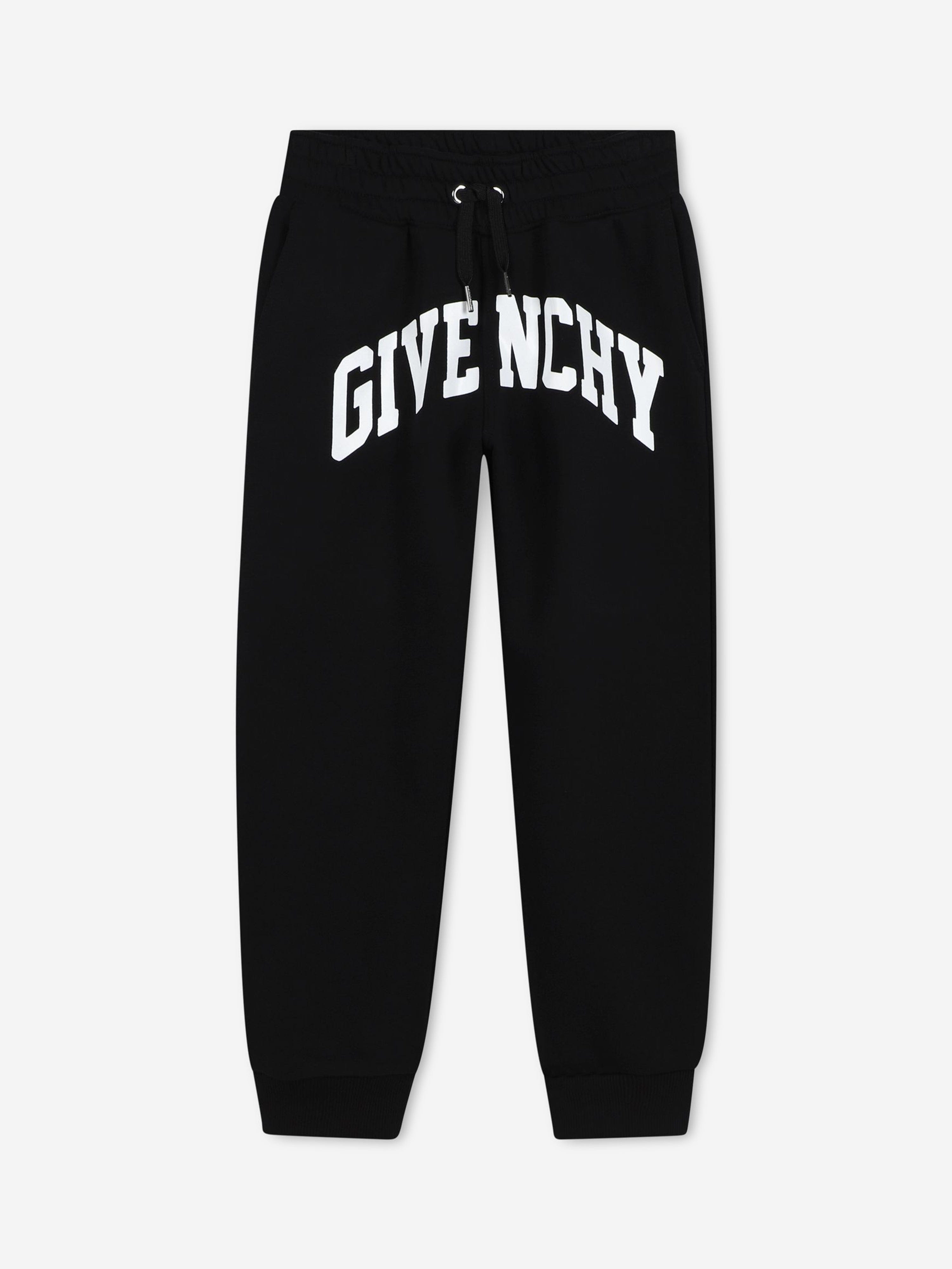 Givenchy Boys Logo Joggers in Black Childsplay Clothing