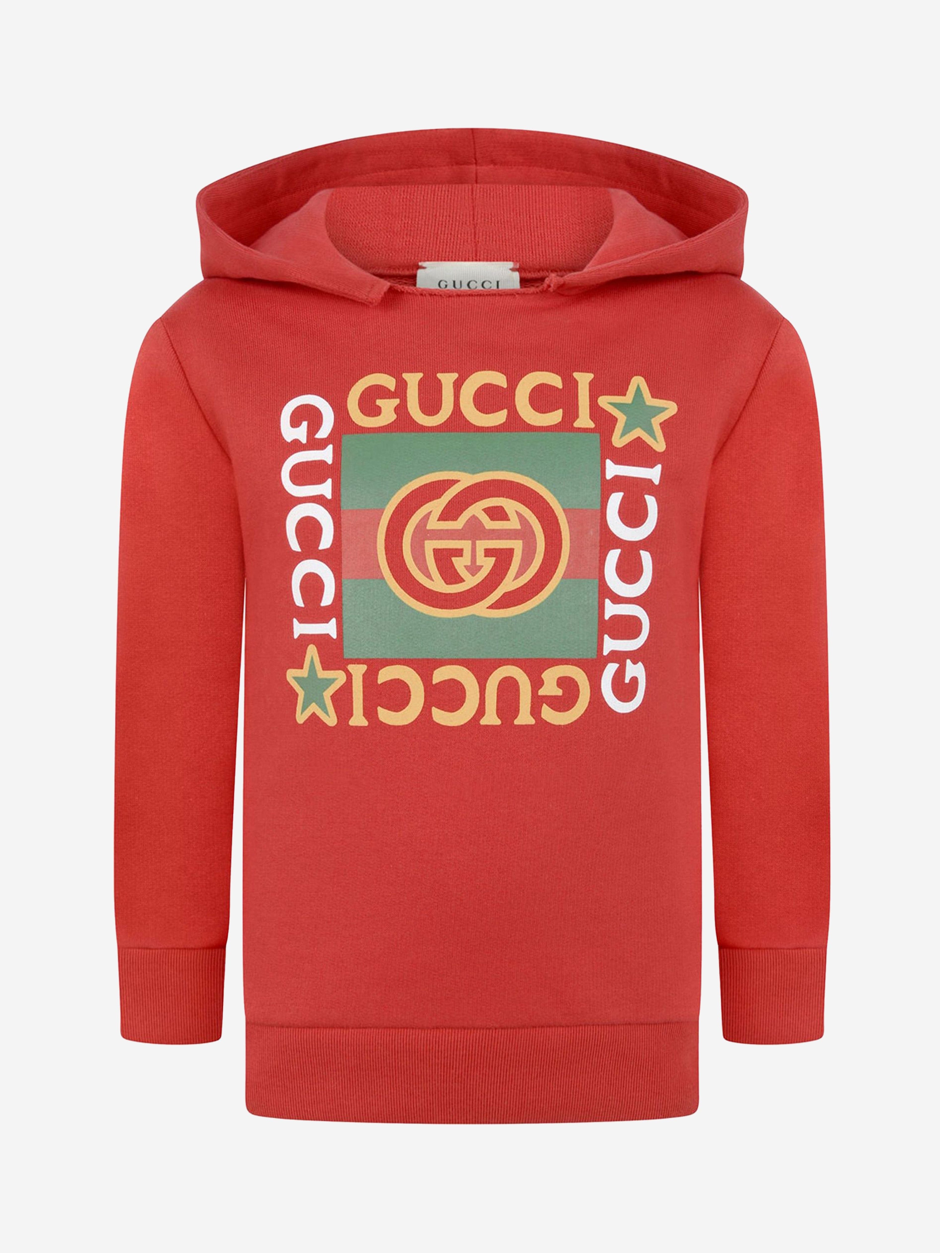 GUCCI Kids Cotton Vintage Logo Hoodie Childsplay Clothing