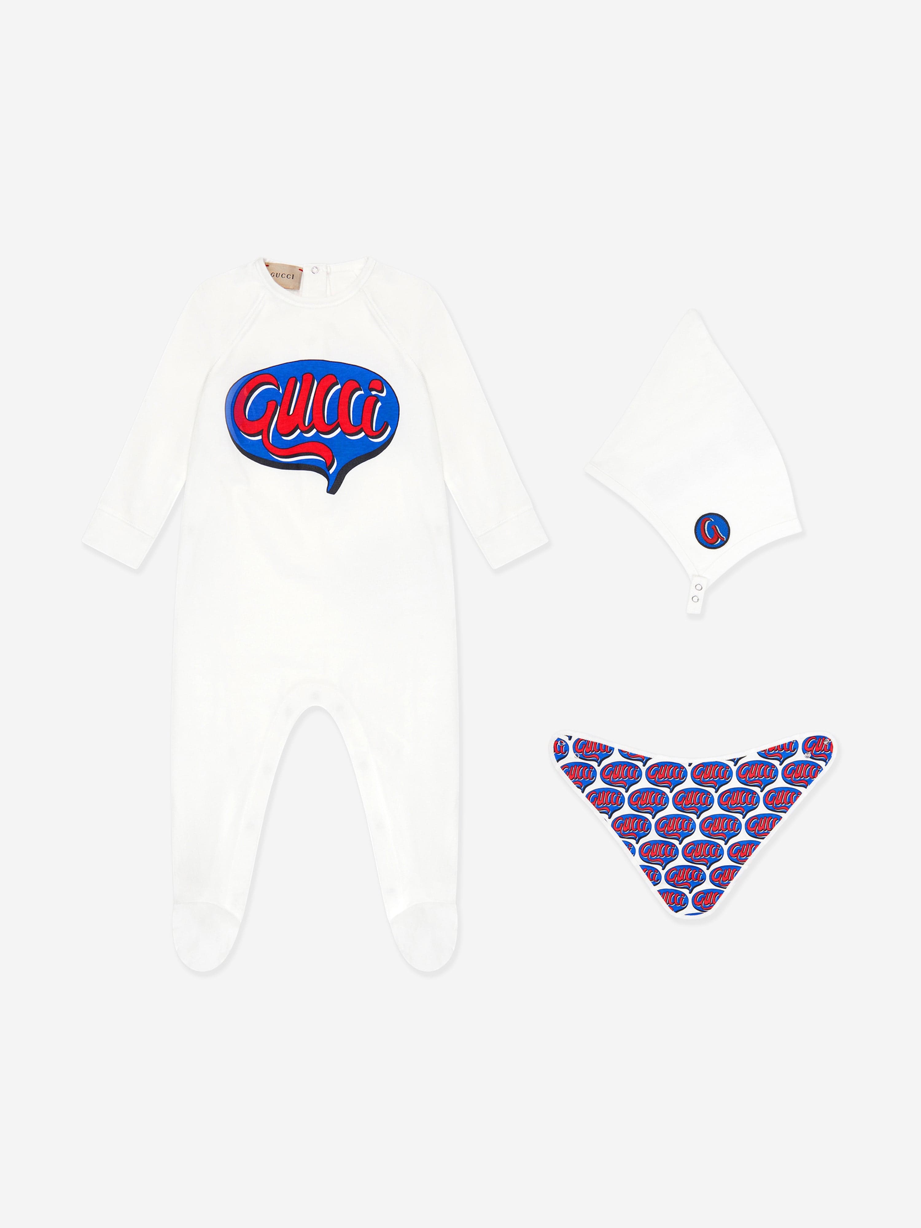 Gucci Baby Boys Babygrow Gift Set Childsplay Clothing