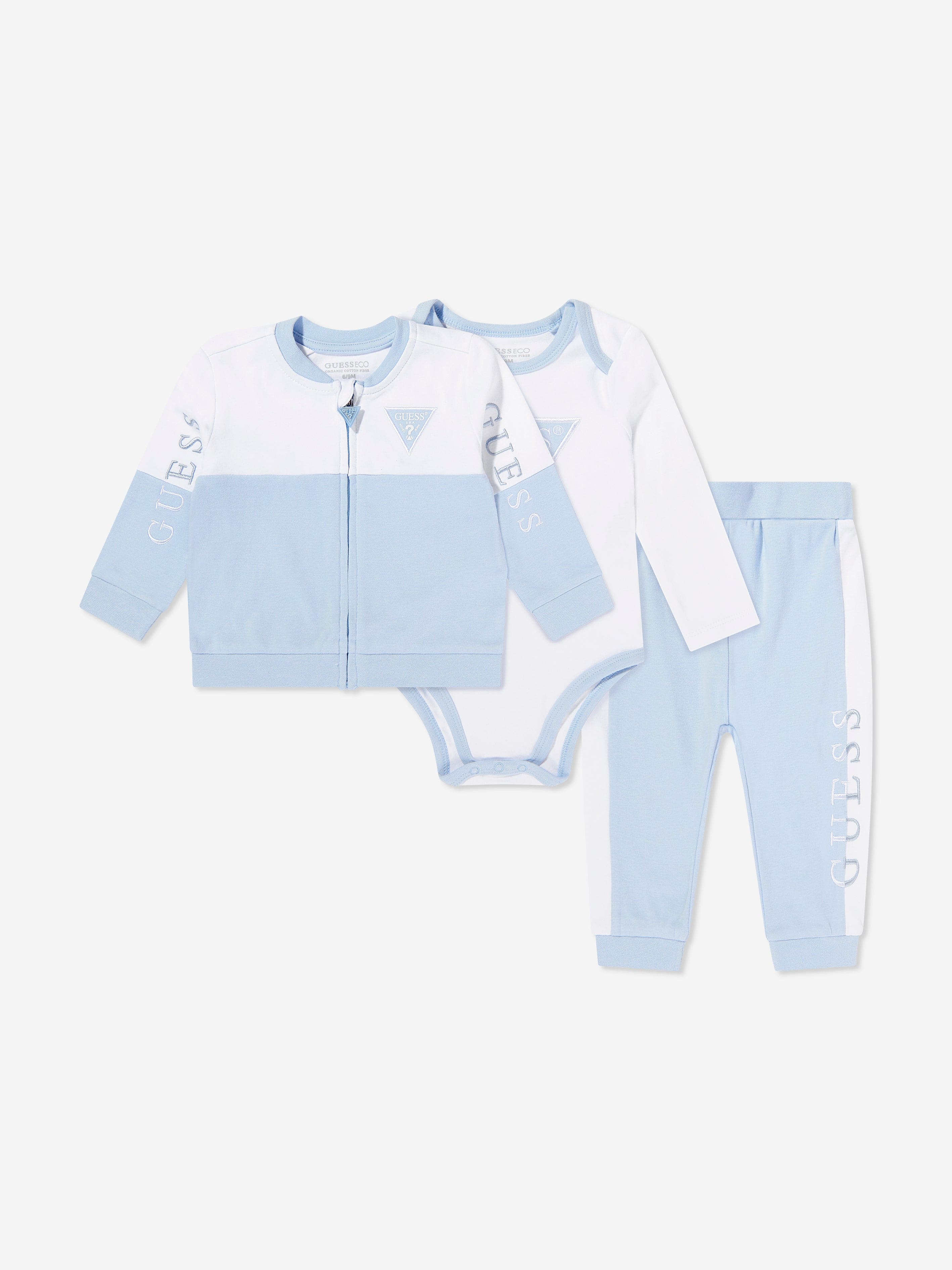 Guess Guess Baby Boys Tracksuit Set in Blue Childsplay Clothing