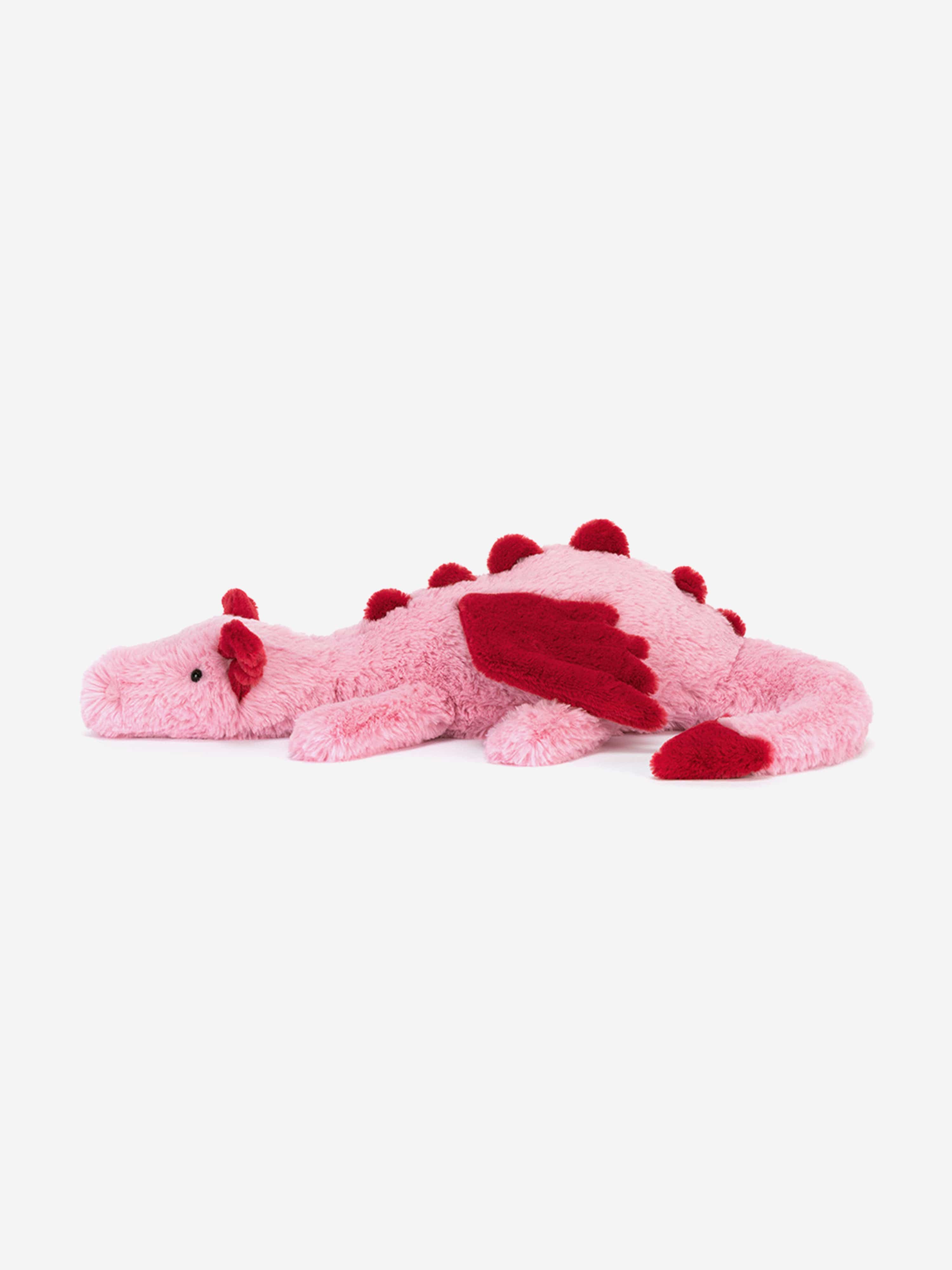 Jellycat Heart Dragon in Pink (50cm) | Childsplay Clothing UK